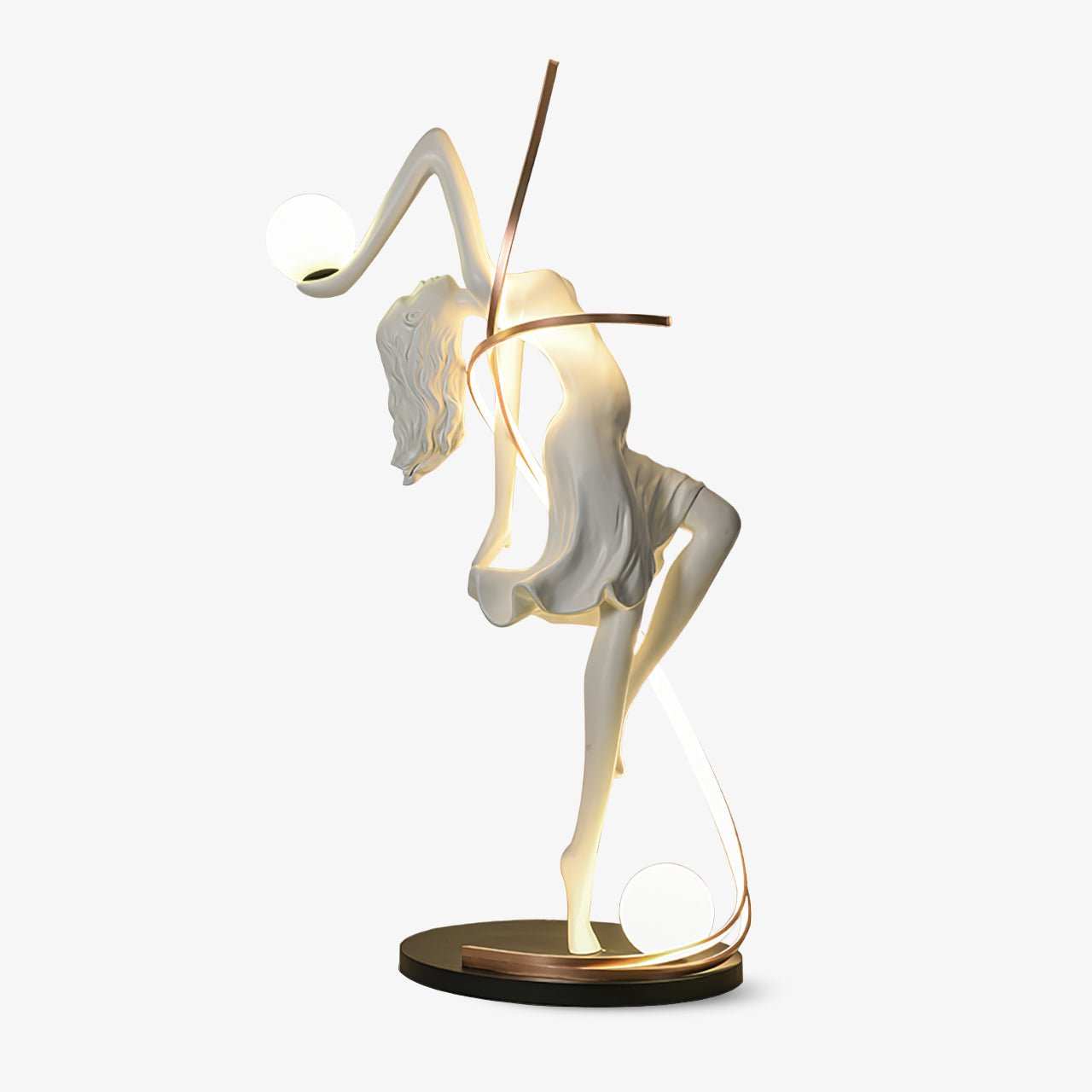 Misha Goddess Statue Floor Lamp - Blowlighting
