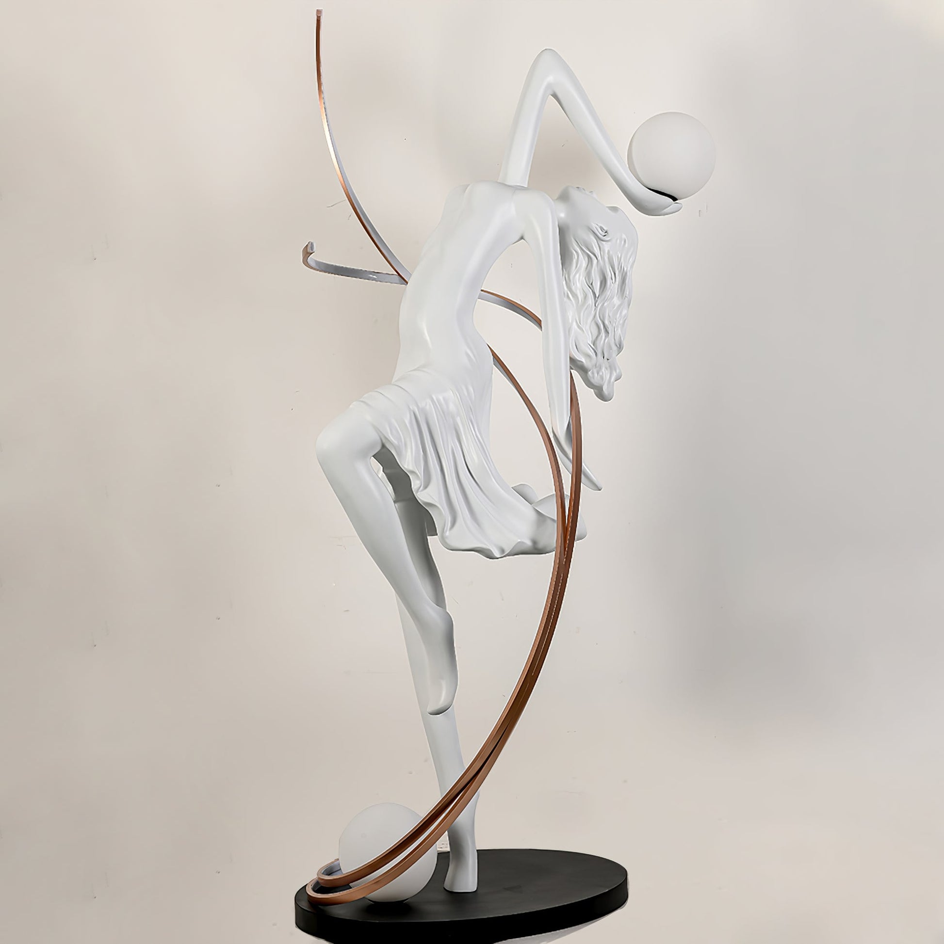 Misha Goddess Statue Floor Lamp - Blowlighting