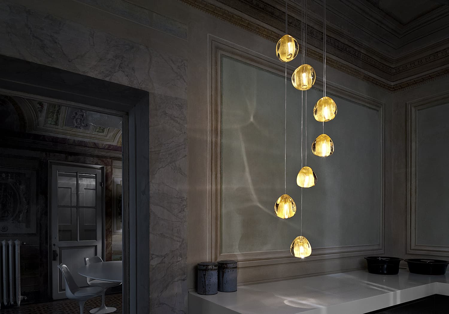 Cherry Crystal Pendant Lamp - Blowlighting