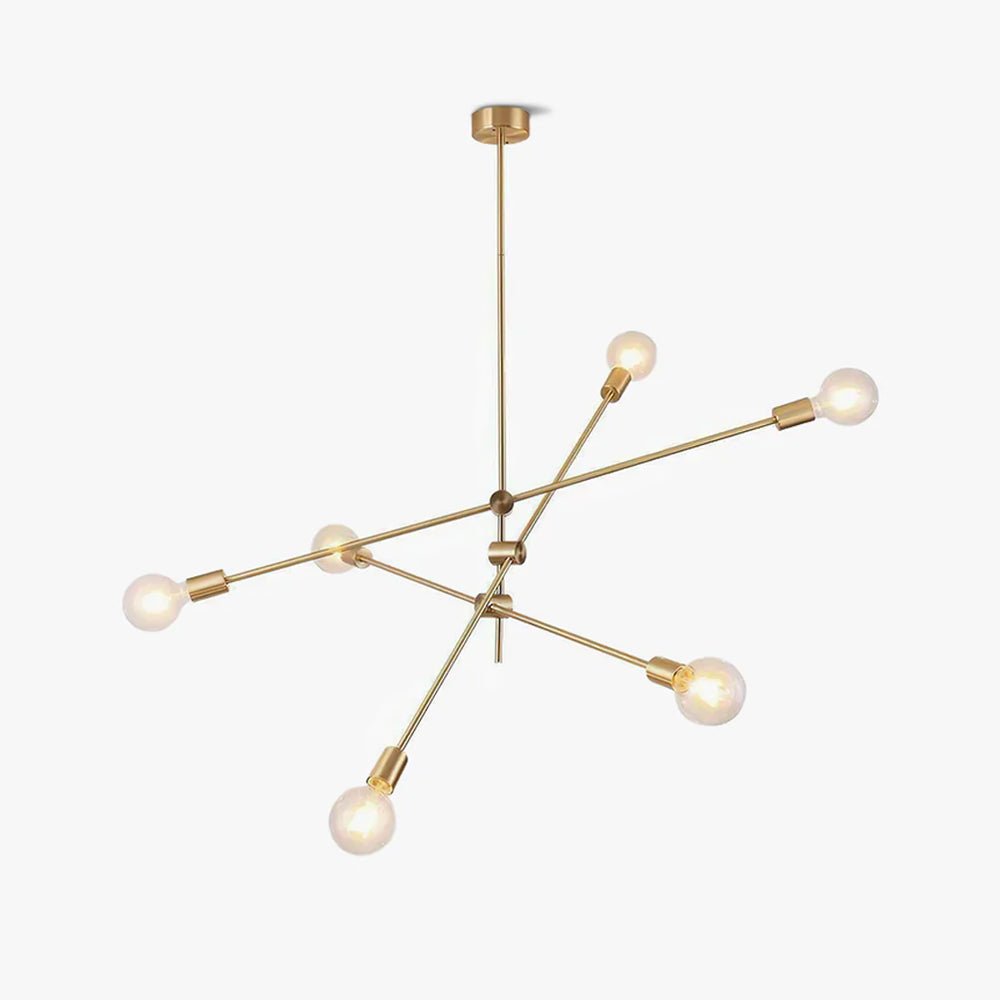 Edward Modern Metal Chandelier - Blowlighting