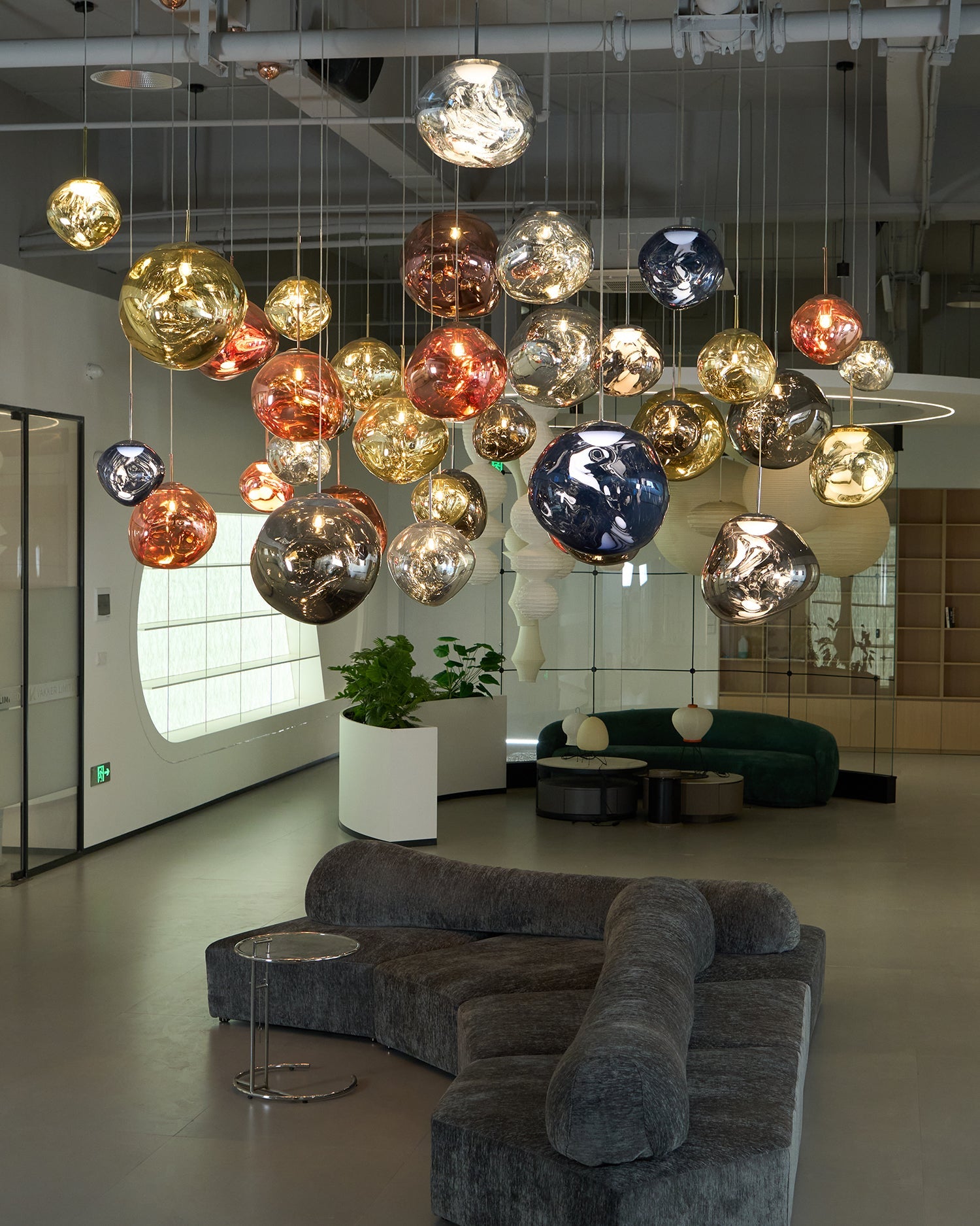 Multi Lava Round Pendant Lamp - Blowlighting