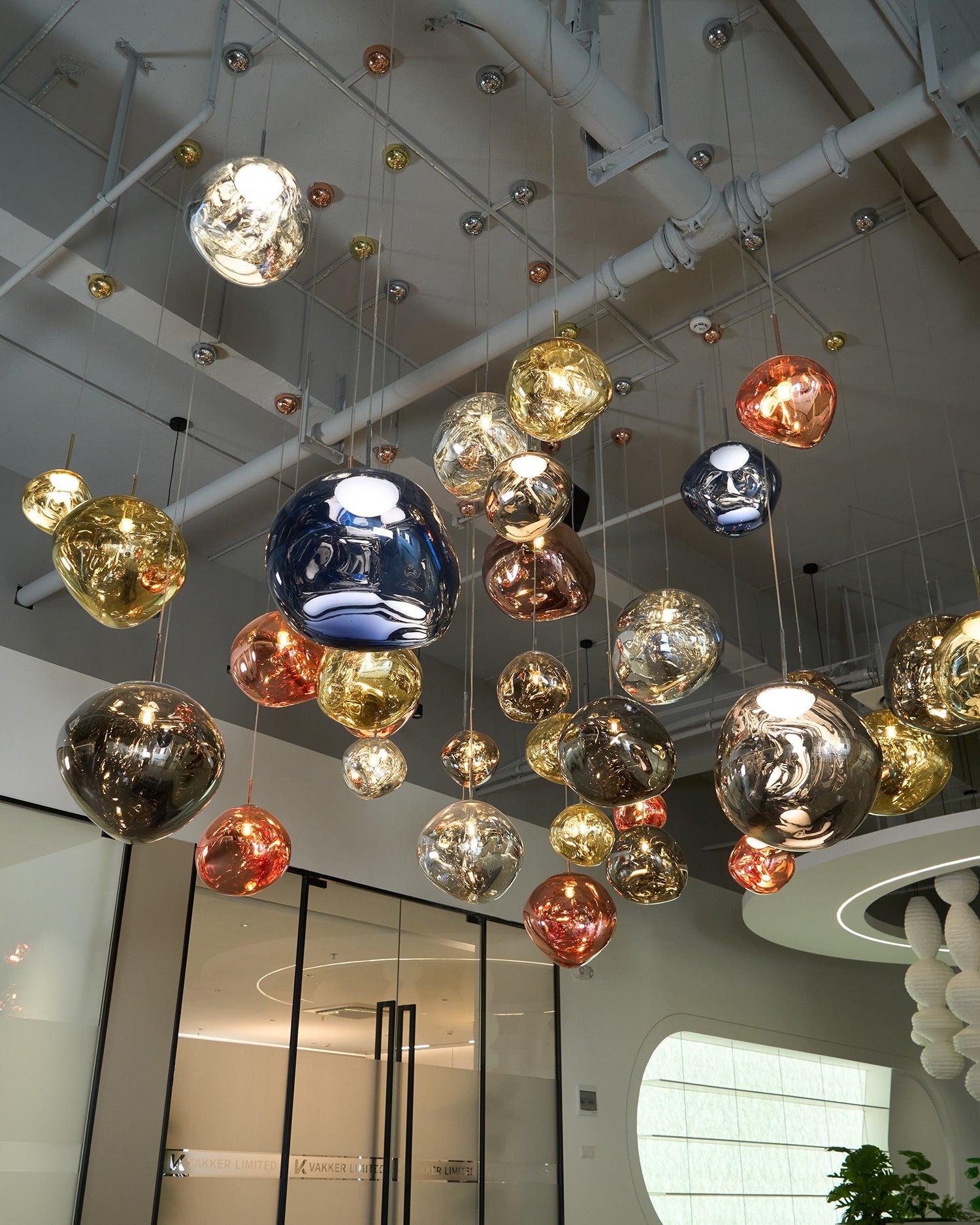 Multi Lava Round Pendant Lamp - Blowlighting