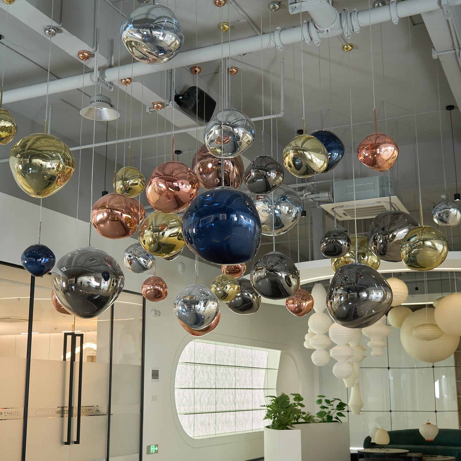 Multi Lava Round Pendant Lamp - Blowlighting