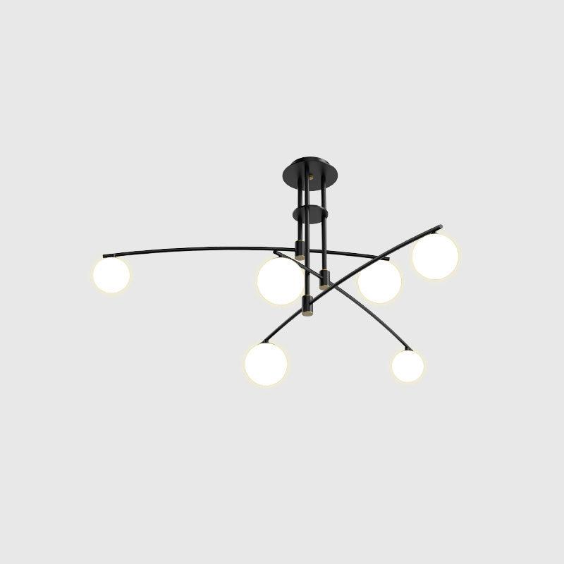 Modern Long Arm Chandelier - Blowlighting