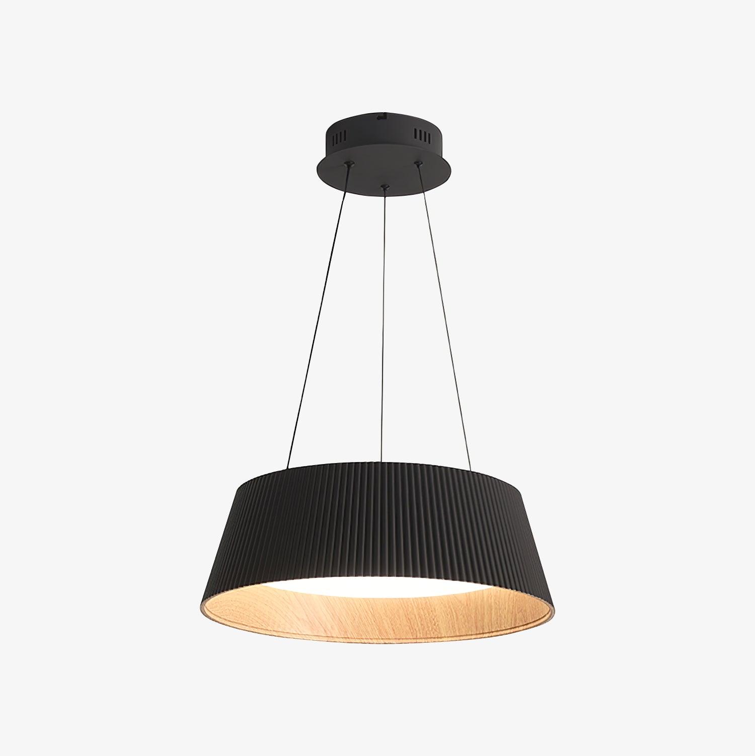 Modern Ribbed Pendant Light - Blowlighting