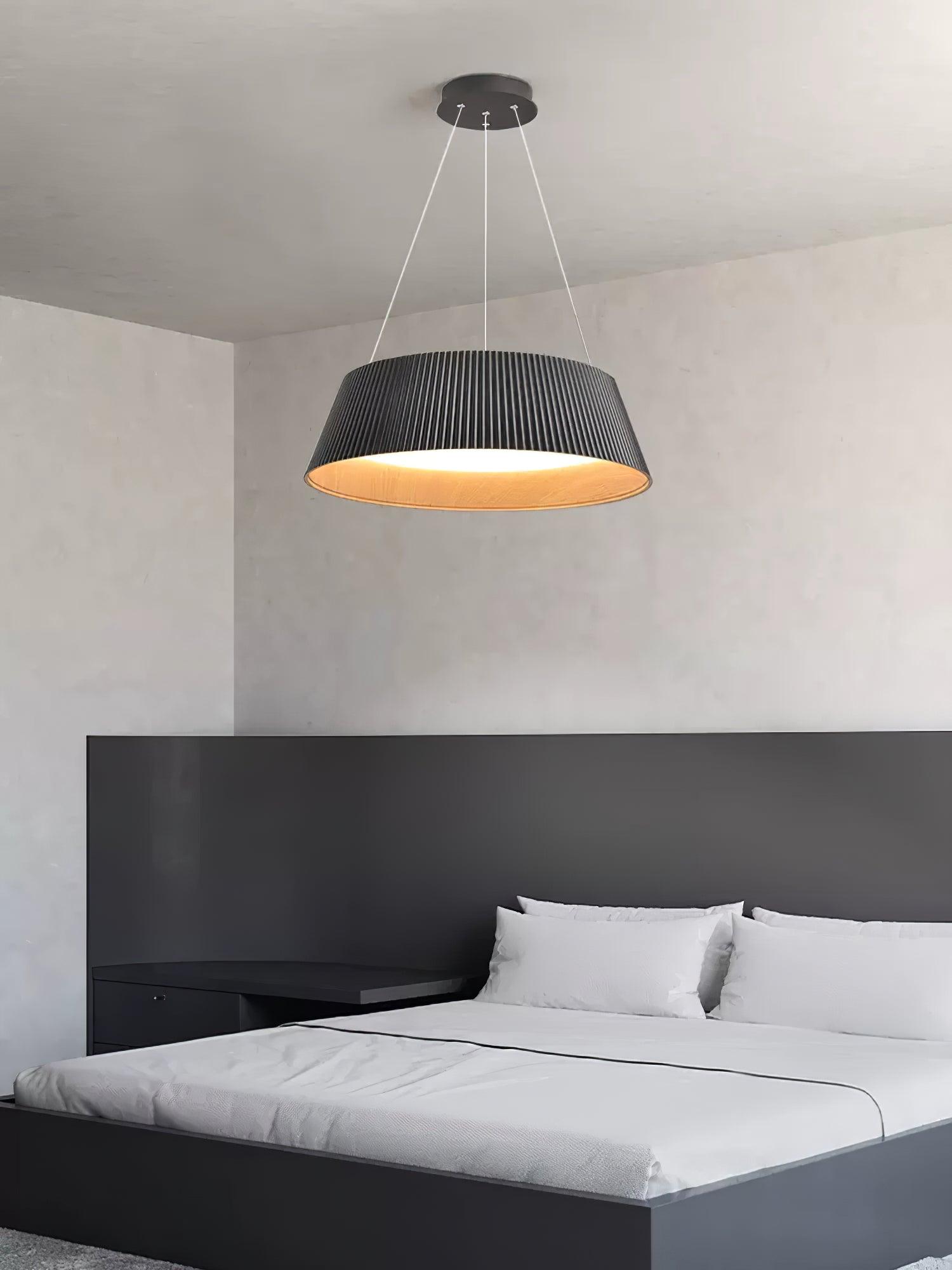Modern Ribbed Pendant Light - Blowlighting