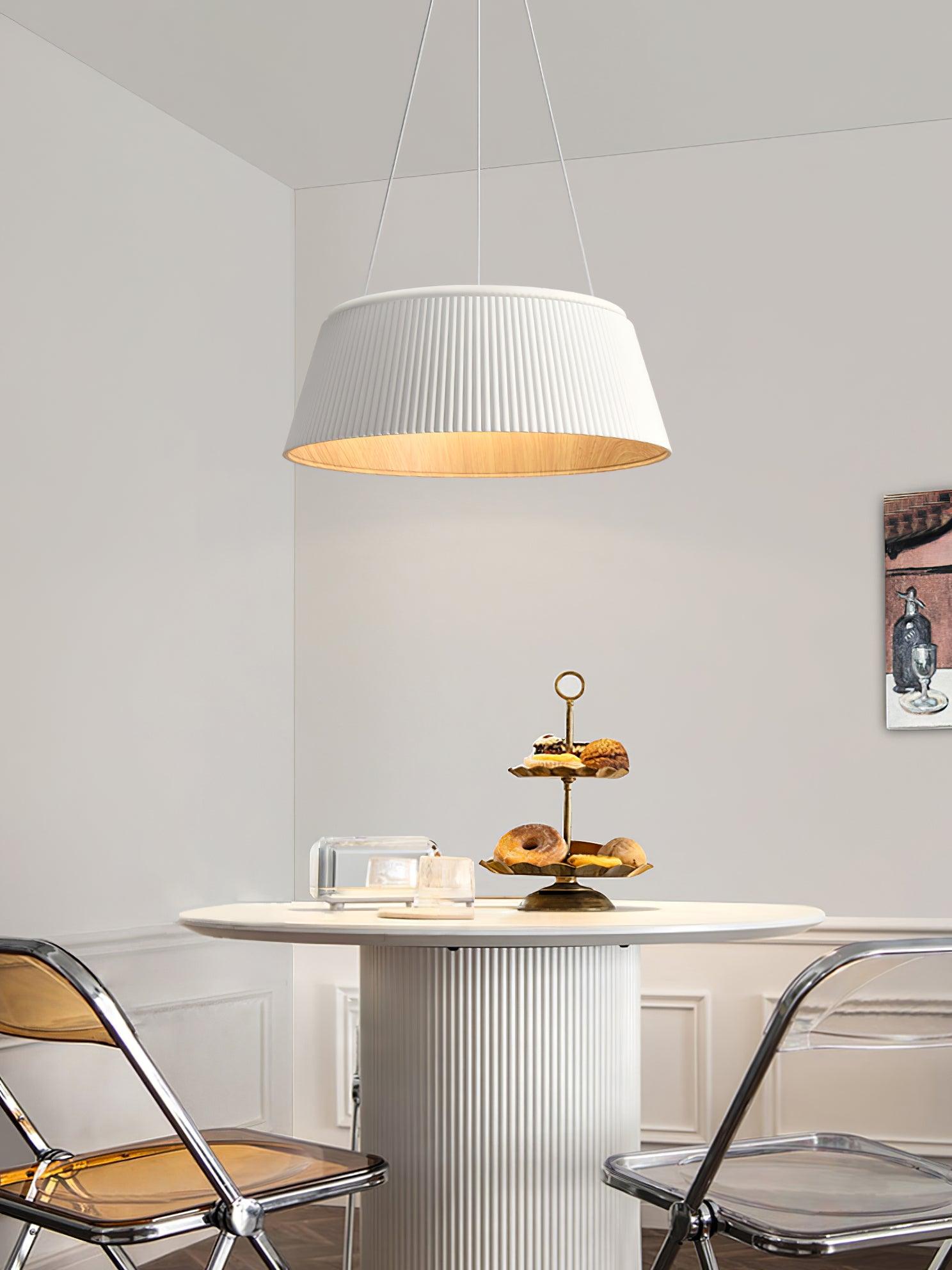 Modern Ribbed Pendant Light - Blowlighting