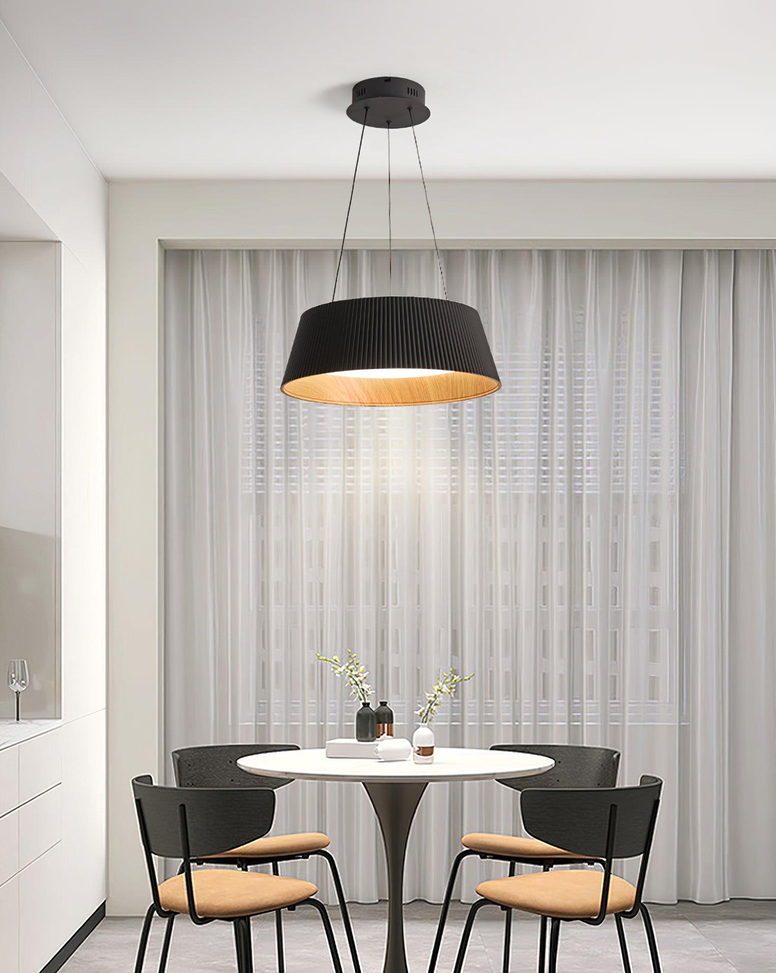 Modern Ribbed Pendant Light - Blowlighting