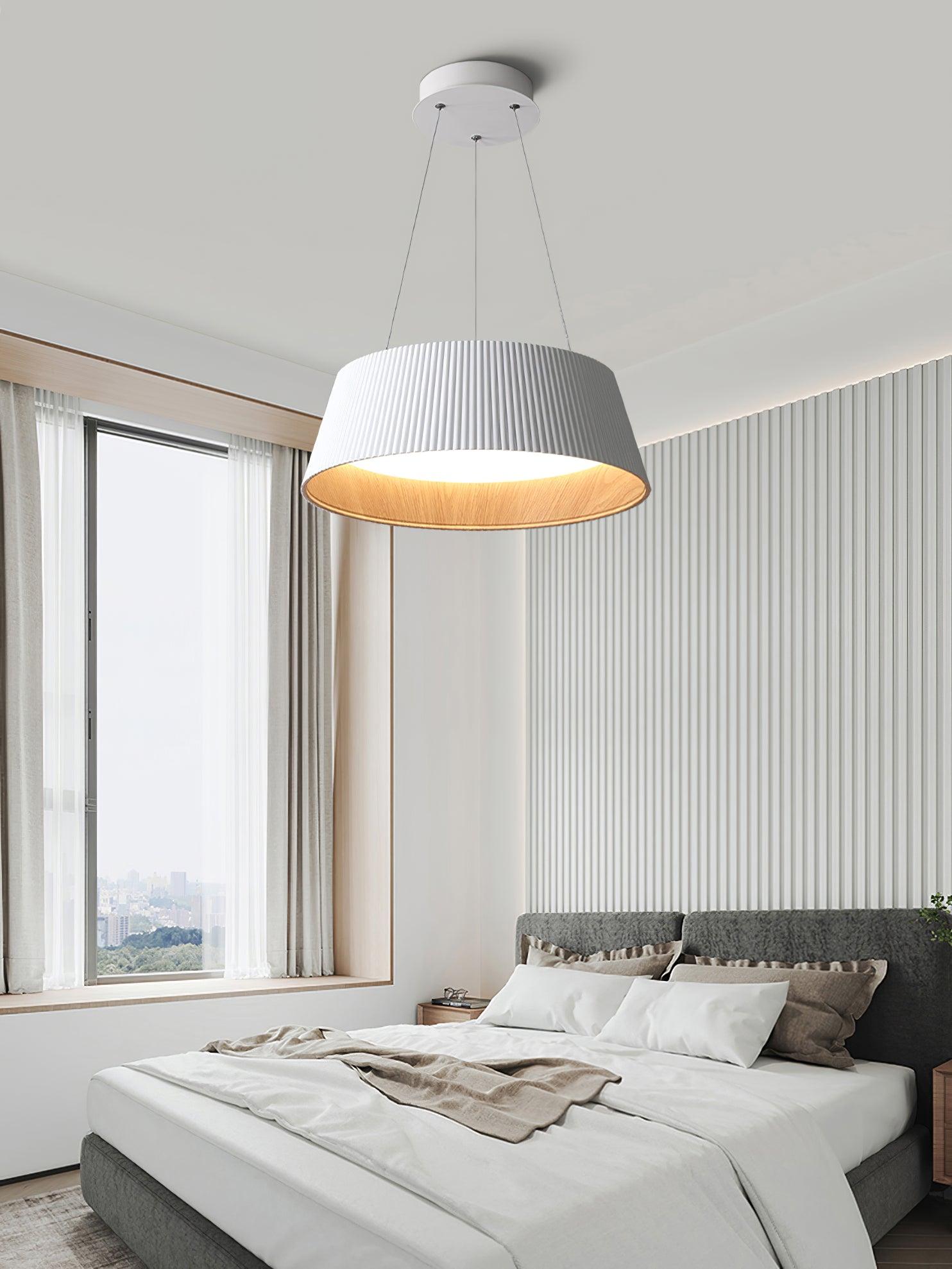 Modern Ribbed Pendant Light - Blowlighting