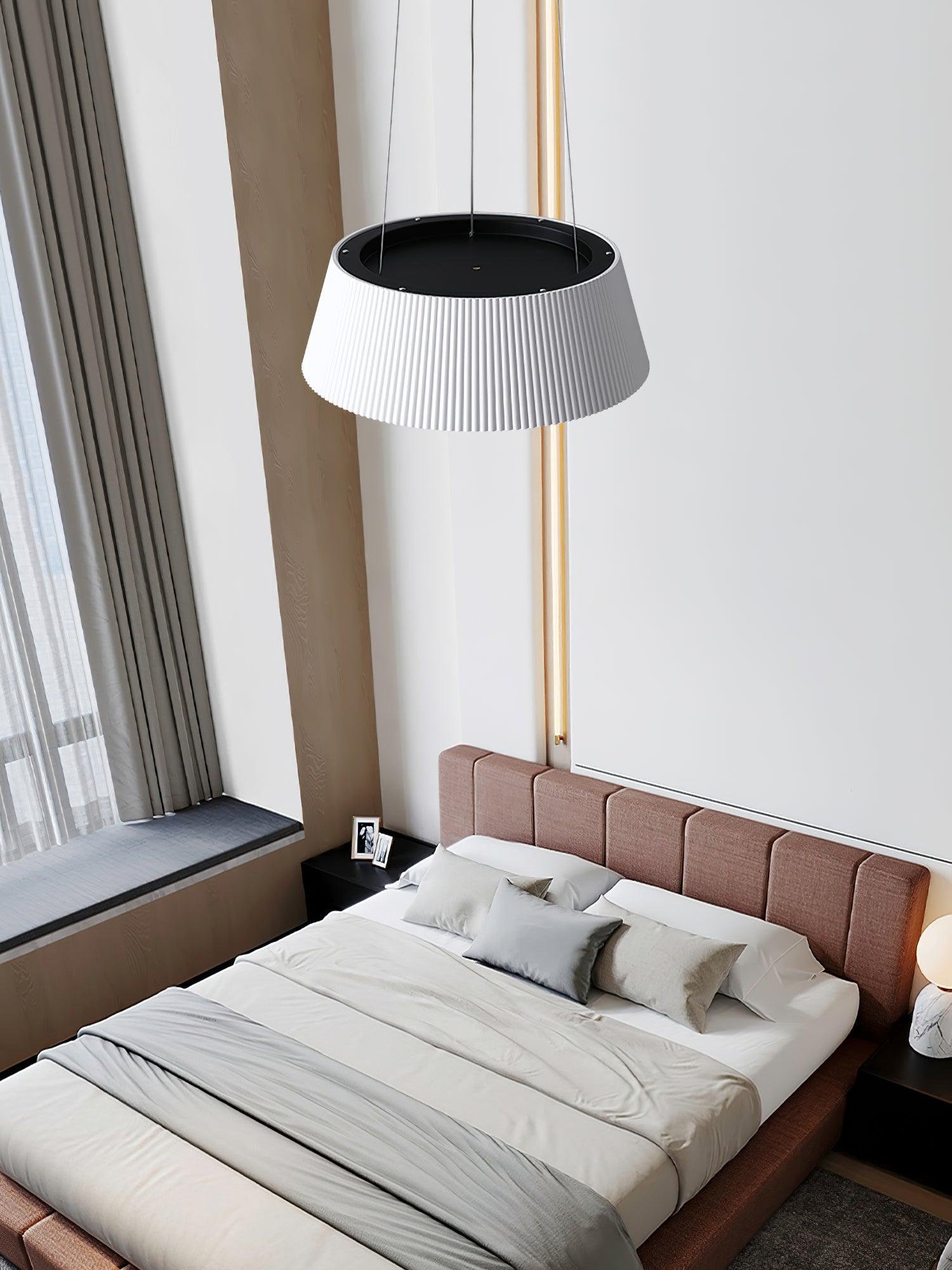 Modern Ribbed Pendant Light - Blowlighting