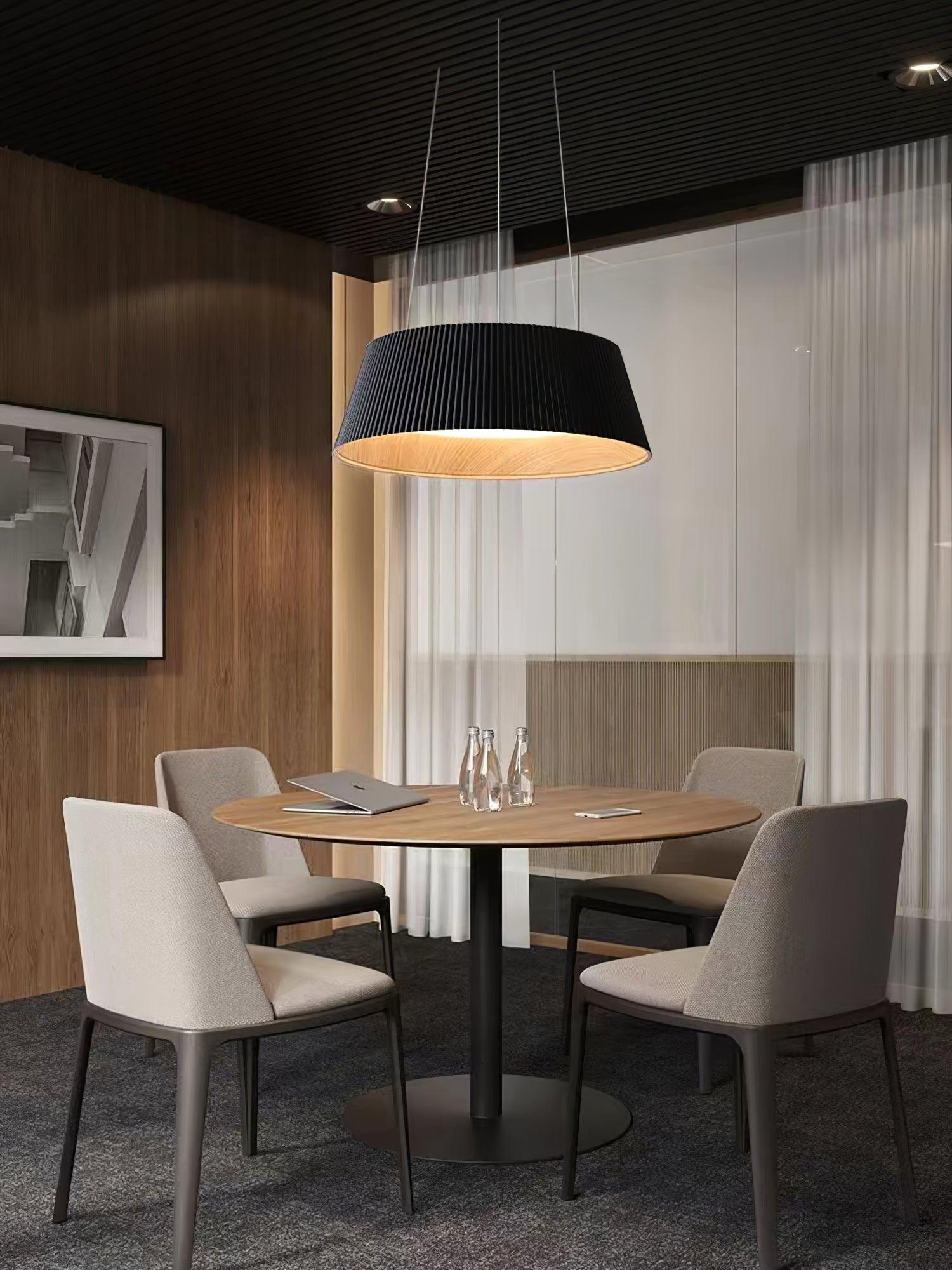 Modern Ribbed Pendant Light - Blowlighting