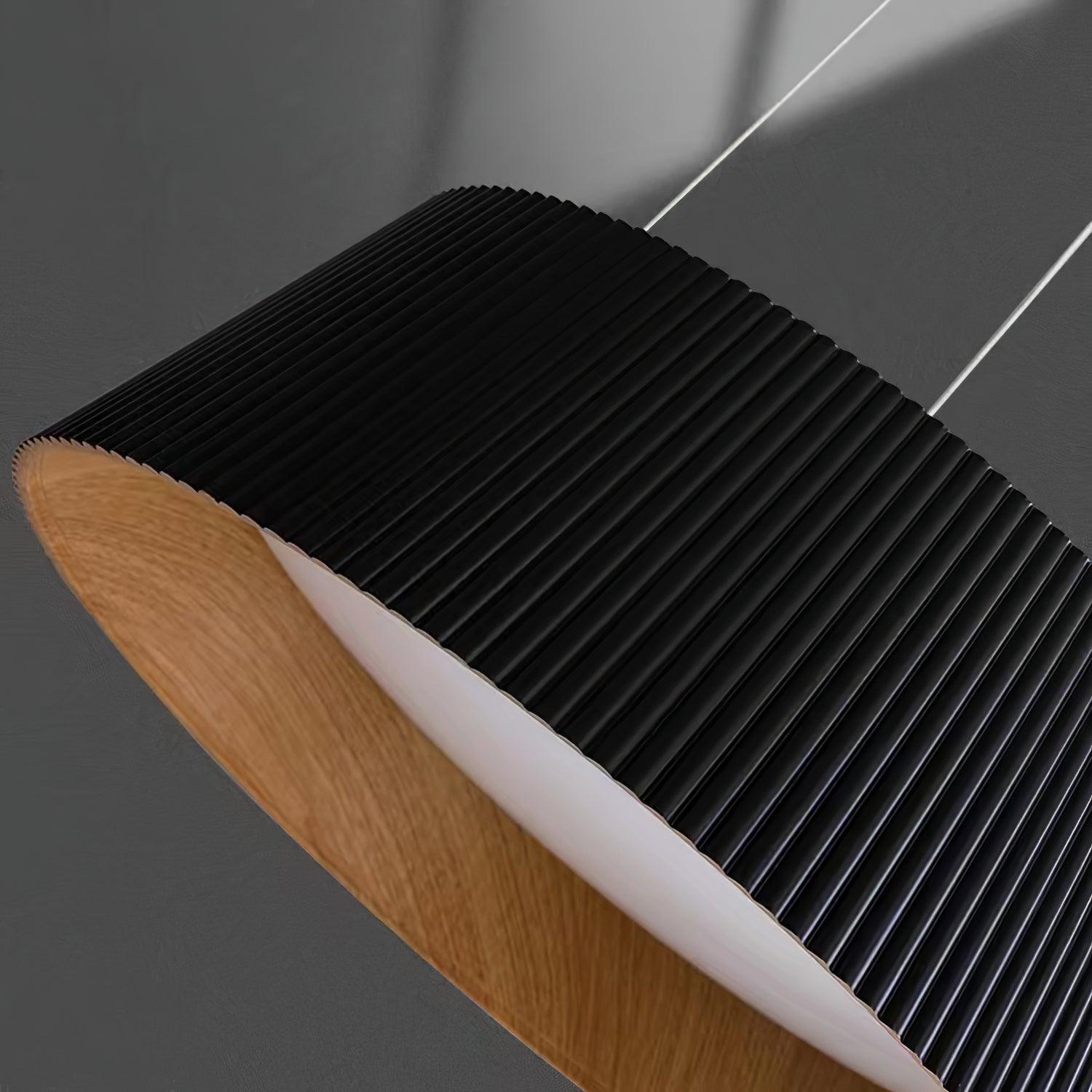 Modern Ribbed Pendant Light - Blowlighting
