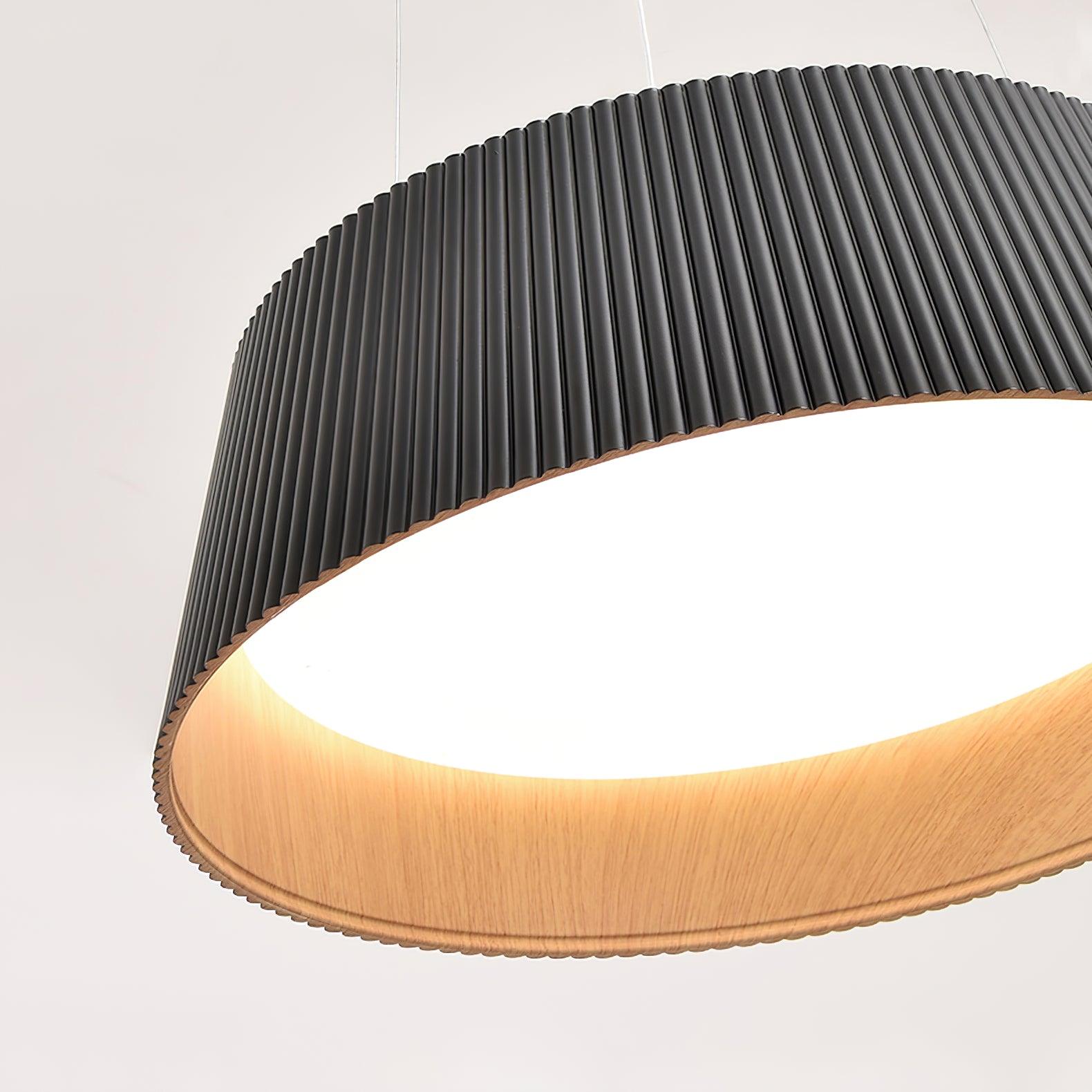 Modern Ribbed Pendant Light - Blowlighting