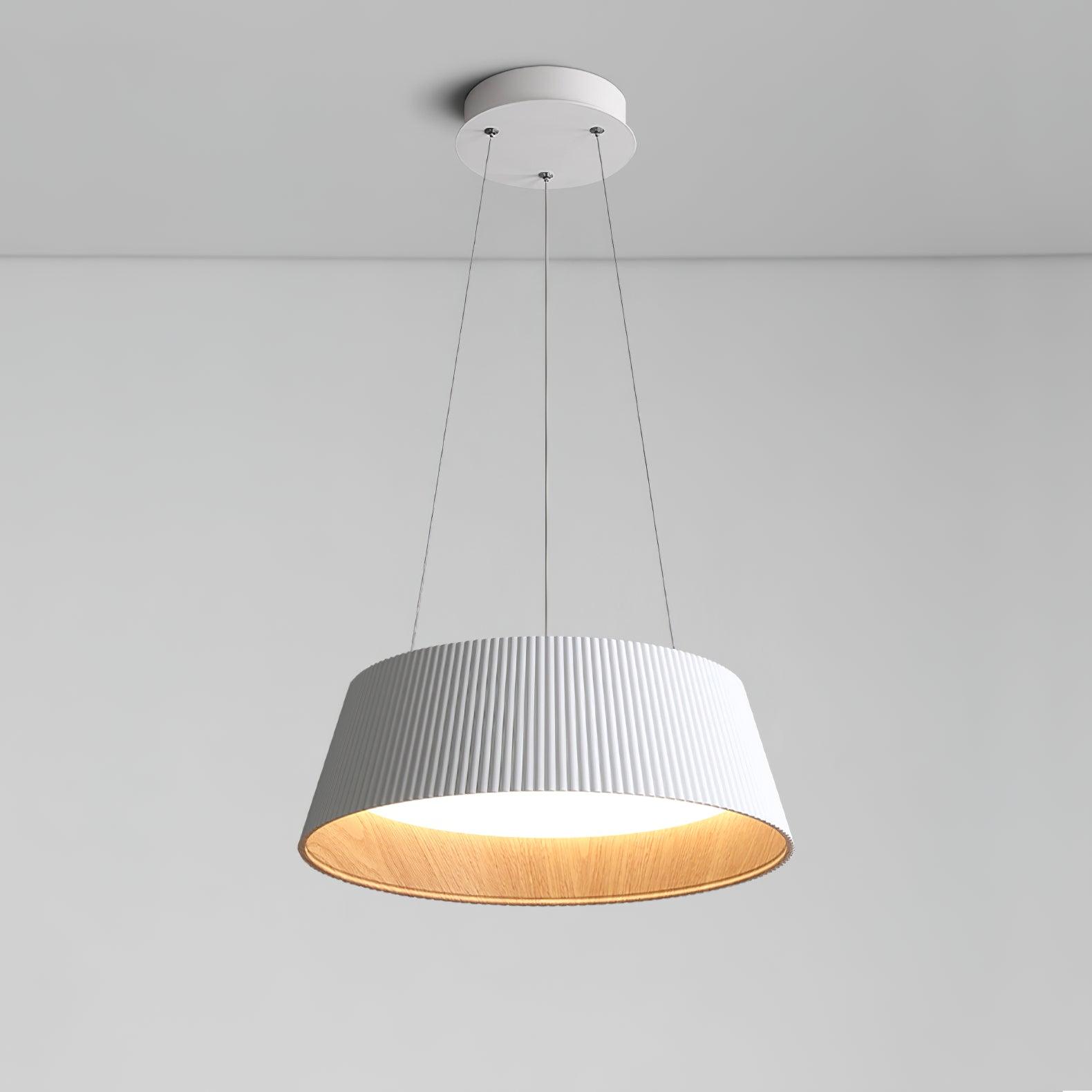 Modern Ribbed Pendant Light - Blowlighting