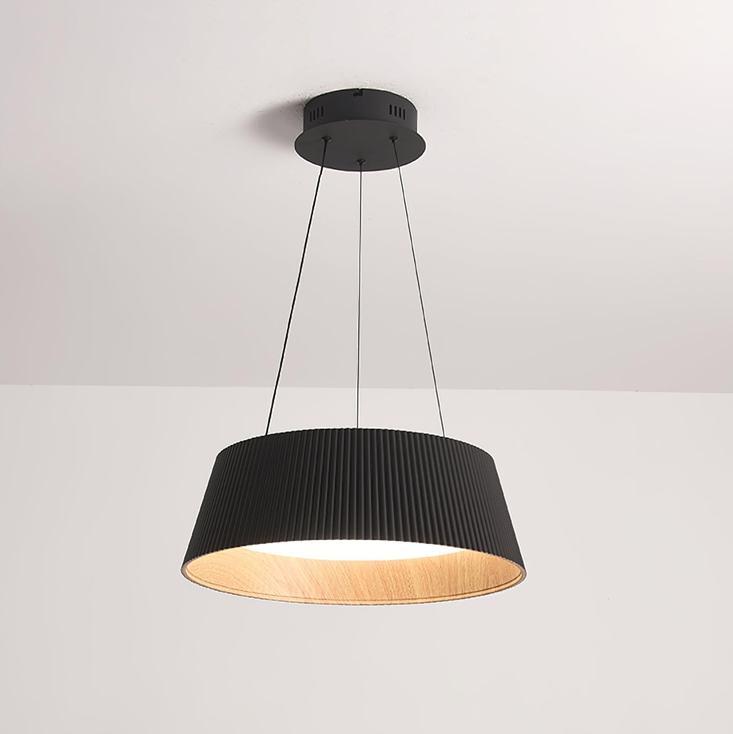 Modern Ribbed Pendant Light - Blowlighting