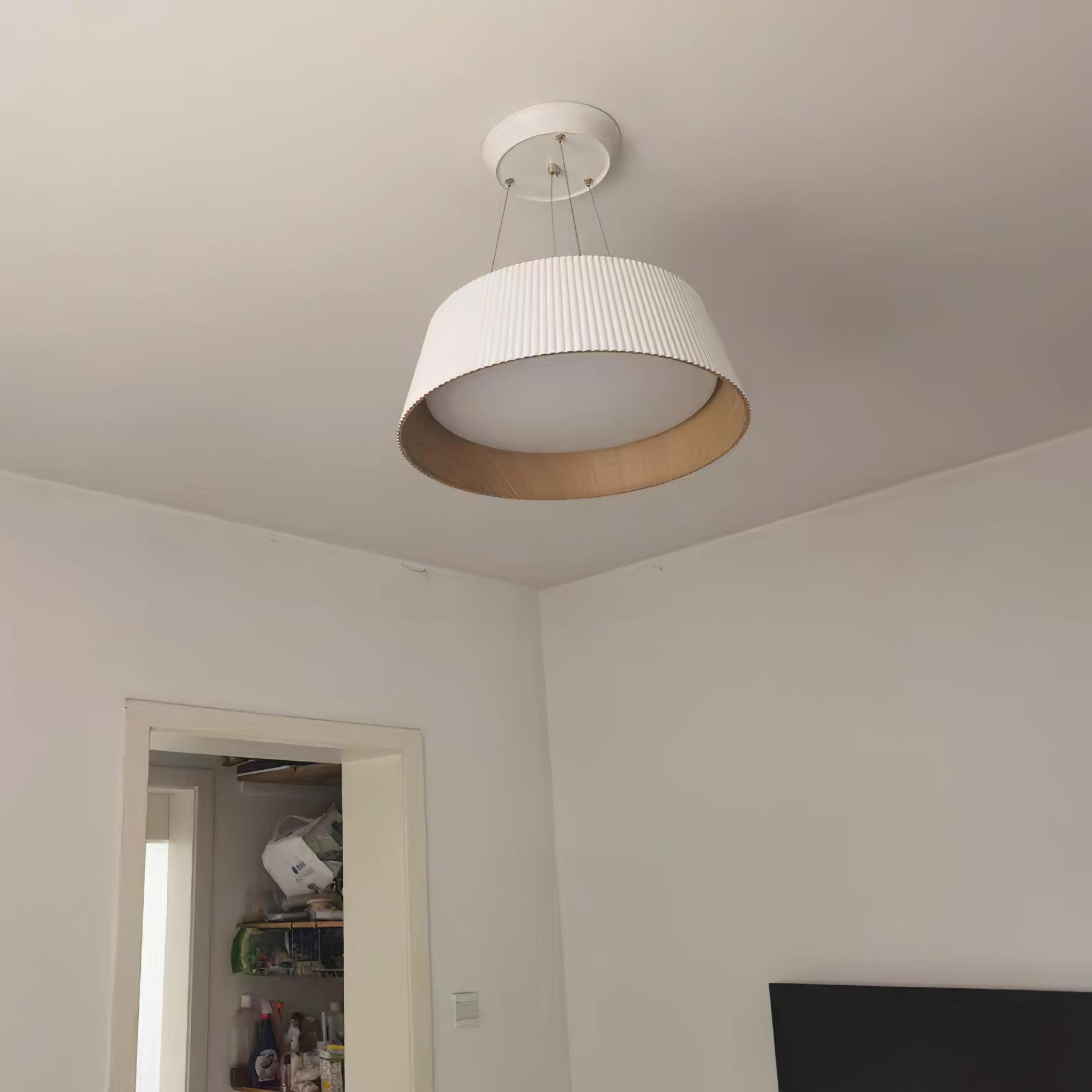 Modern Ribbed Pendant Light - Blowlighting