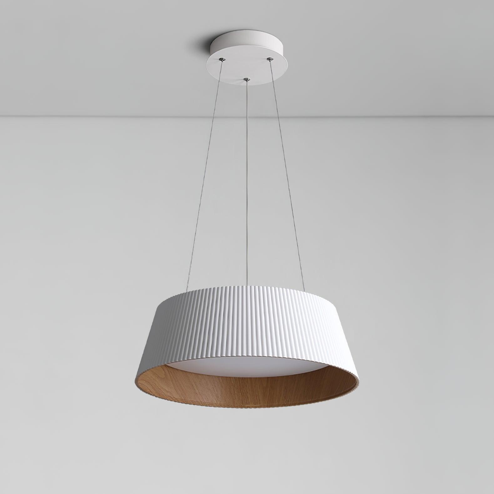 Modern Ribbed Pendant Light - Blowlighting