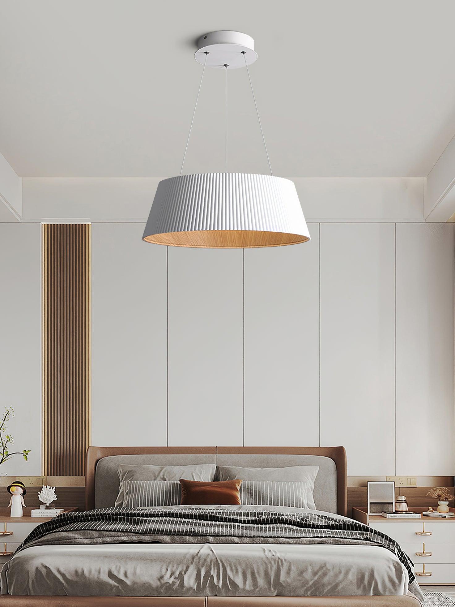 Modern Ribbed Pendant Light - Blowlighting