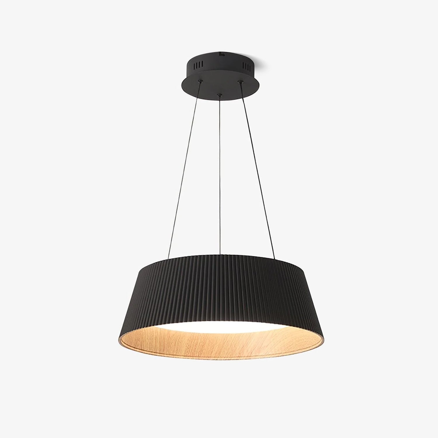 Modern Ribbed Pendant Light - Blowlighting