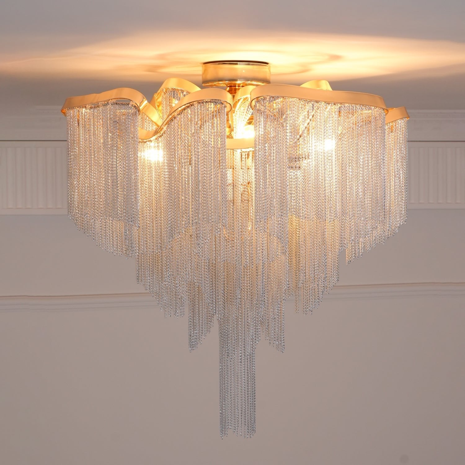 Modern Tassel Ceiling Lamp - Blowlighting