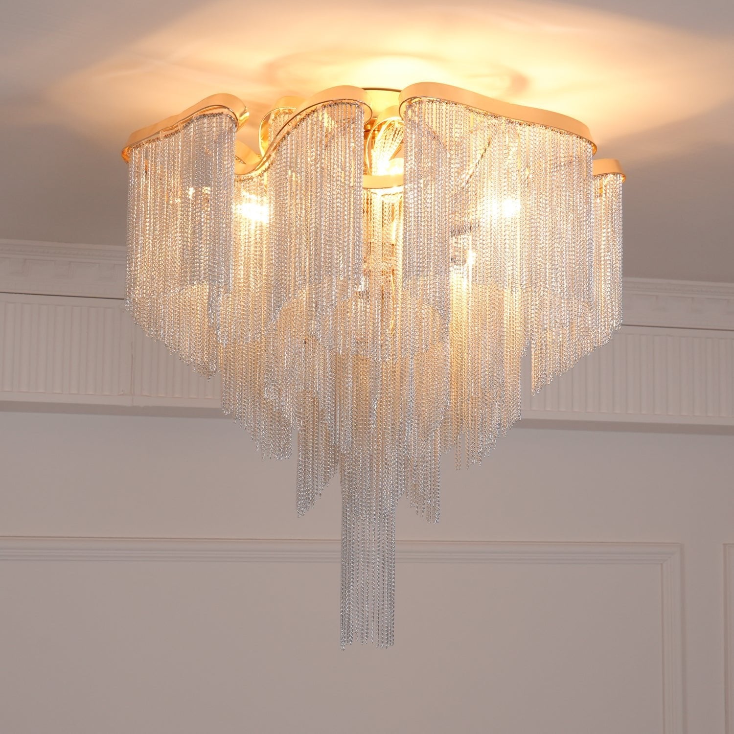 Modern Tassel Ceiling Lamp - Blowlighting