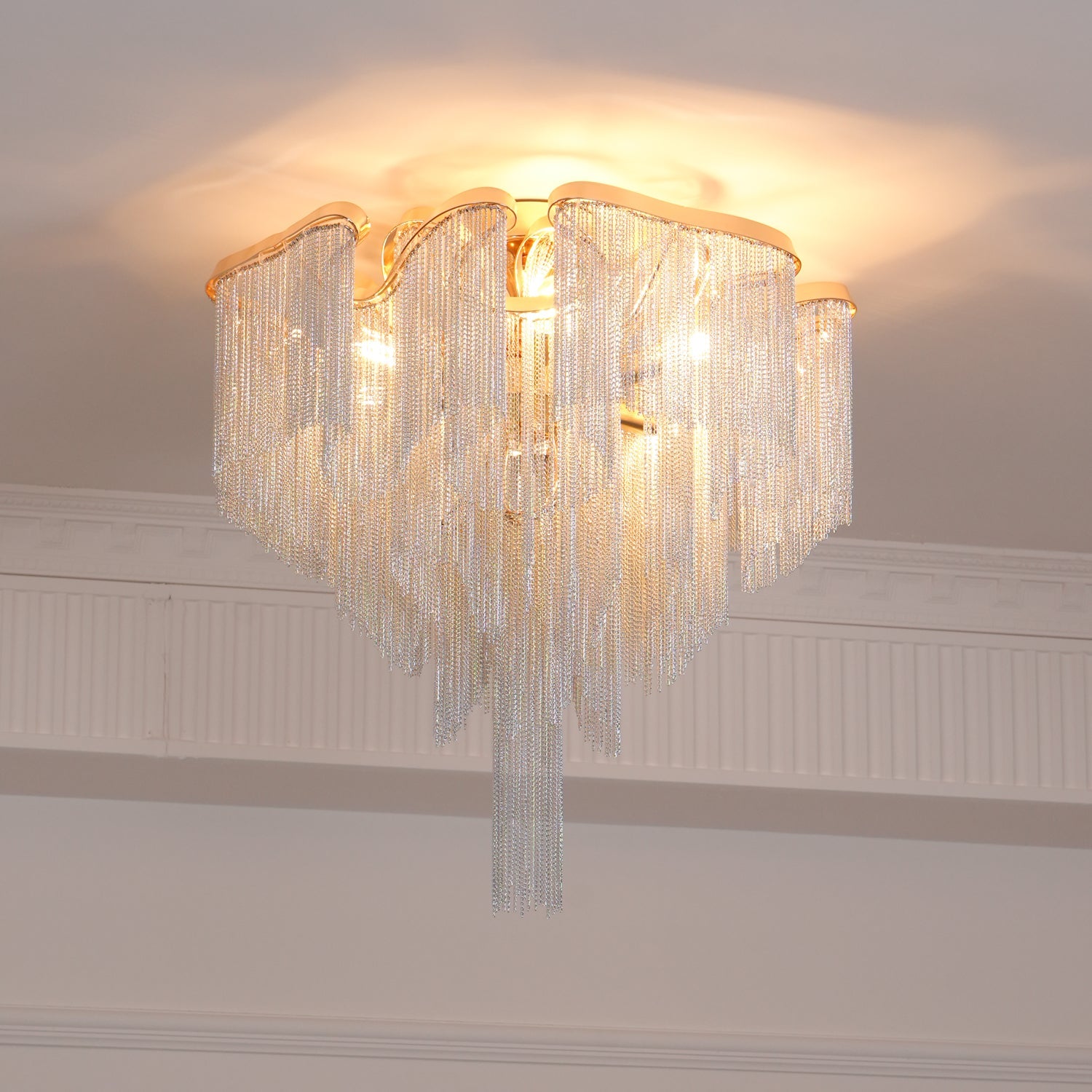 Modern Tassel Ceiling Lamp - Blowlighting