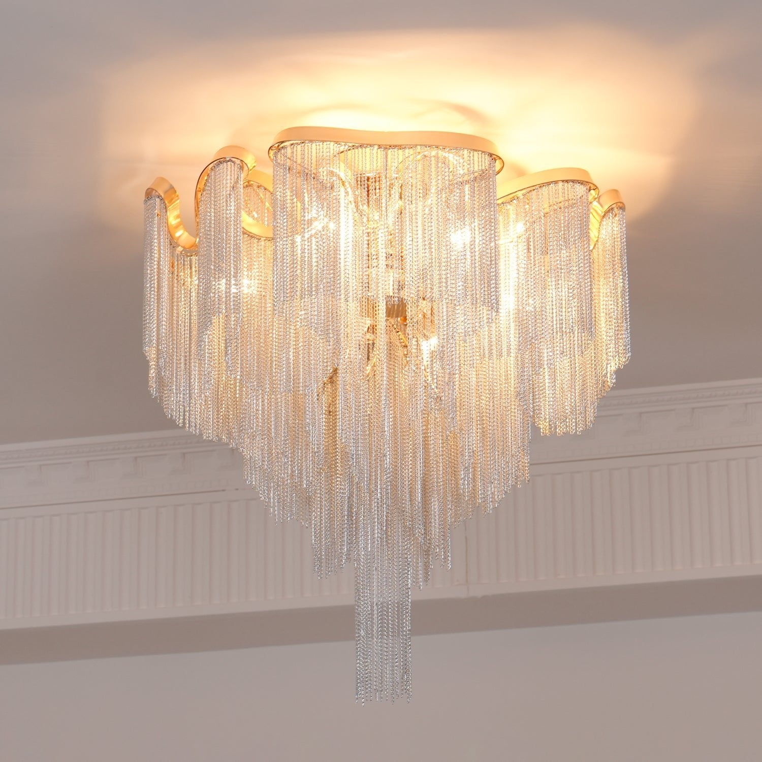 Modern Tassel Ceiling Lamp - Blowlighting