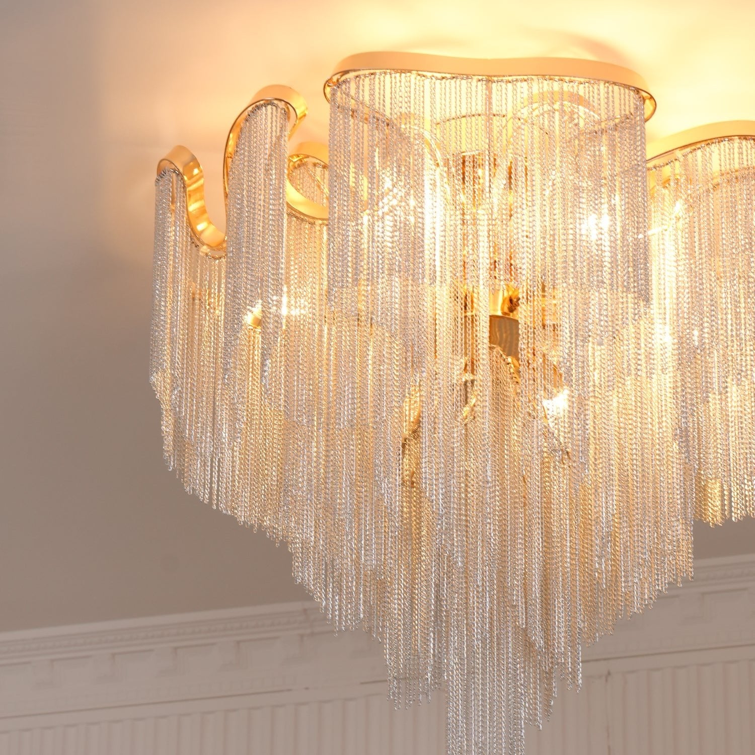 Modern Tassel Ceiling Lamp - Blowlighting