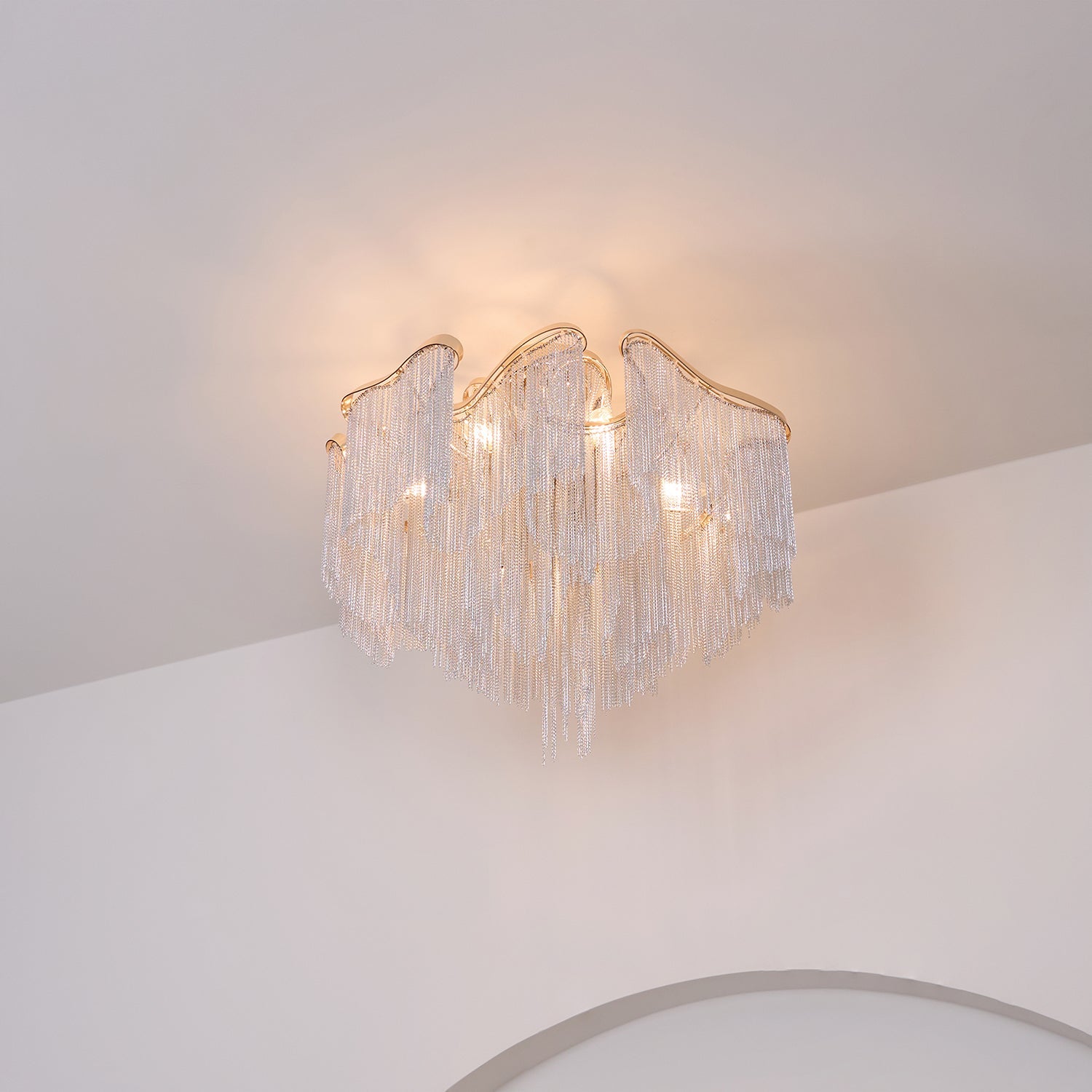 Modern Tassel Ceiling Lamp - Blowlighting