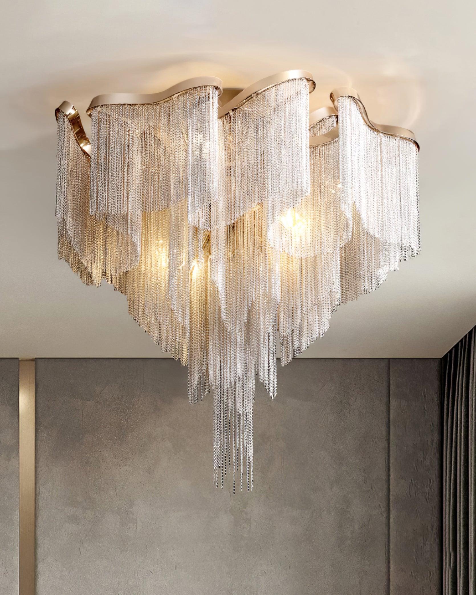 Modern Tassel Ceiling Lamp - Blowlighting