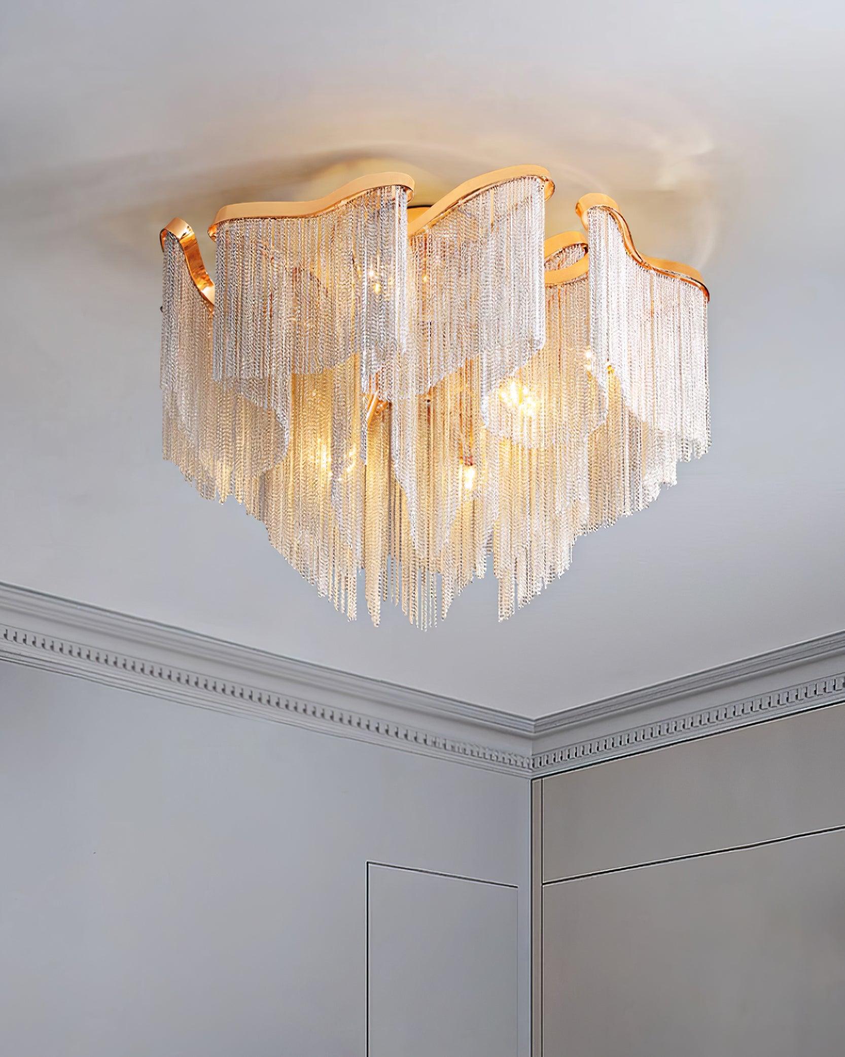 Modern Tassel Ceiling Lamp - Blowlighting