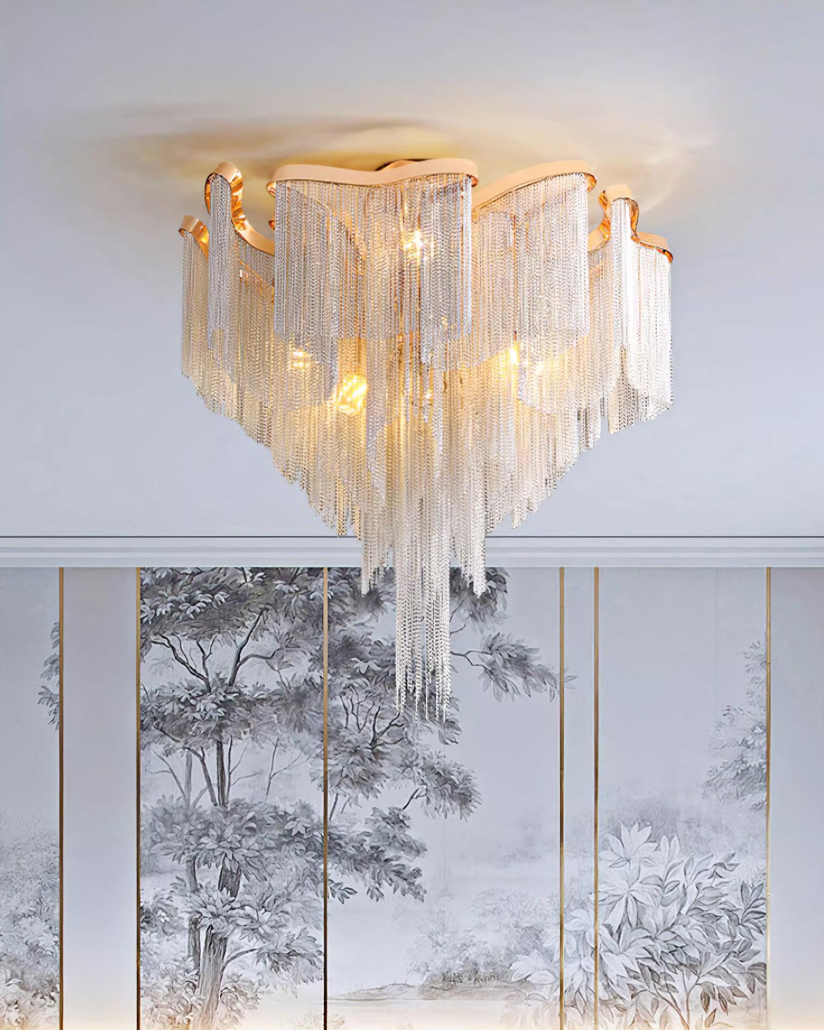 Modern Tassel Ceiling Lamp - Blowlighting