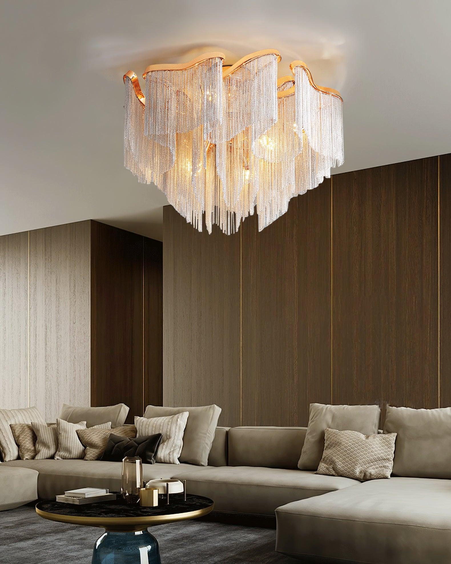 Modern Tassel Ceiling Lamp - Blowlighting