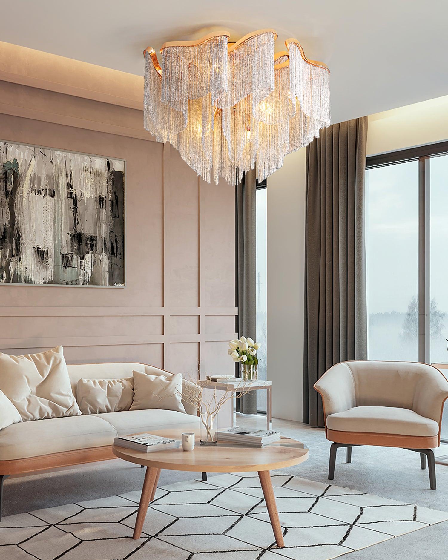 Modern Tassel Ceiling Lamp - Blowlighting