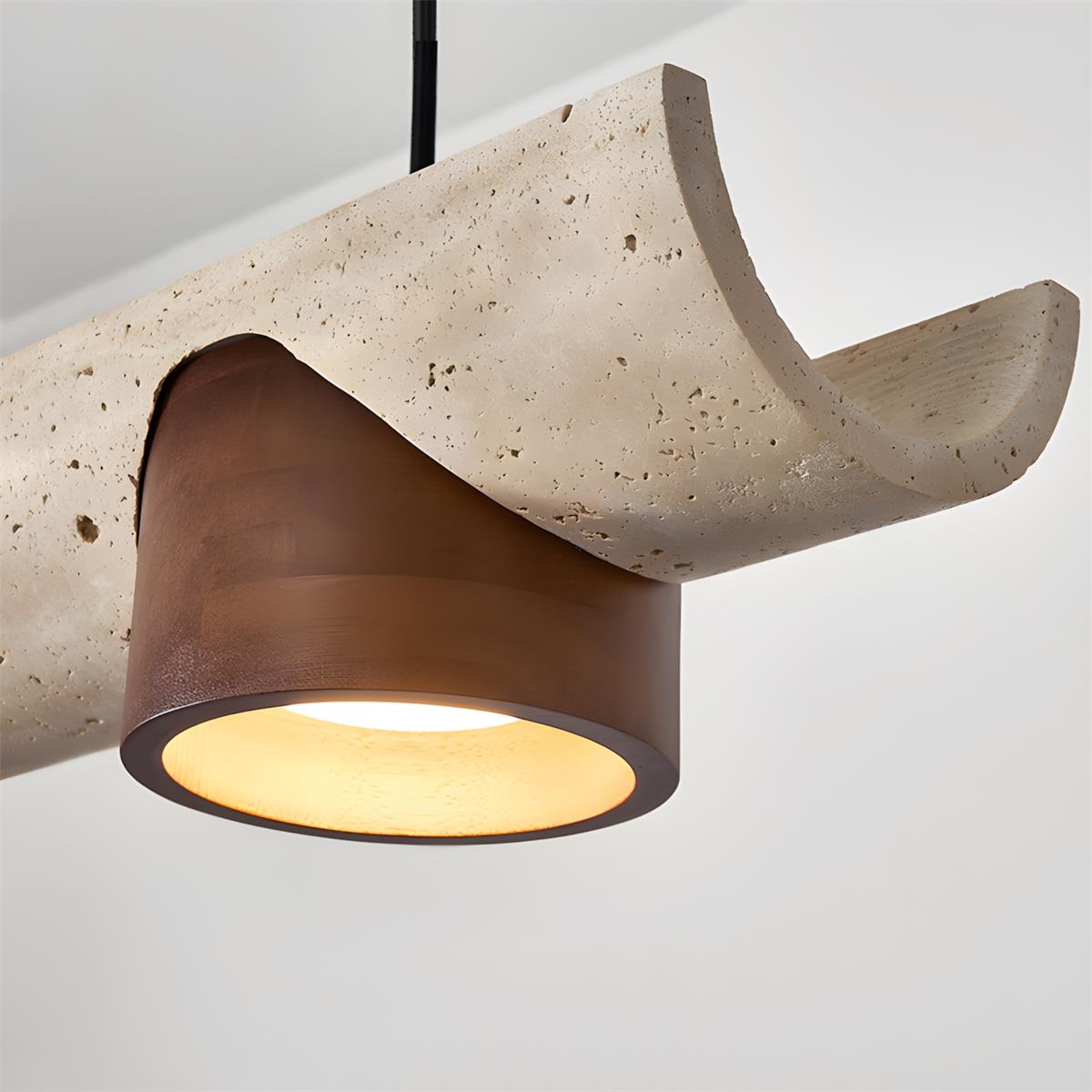 Modira Modern Wood Chandelier