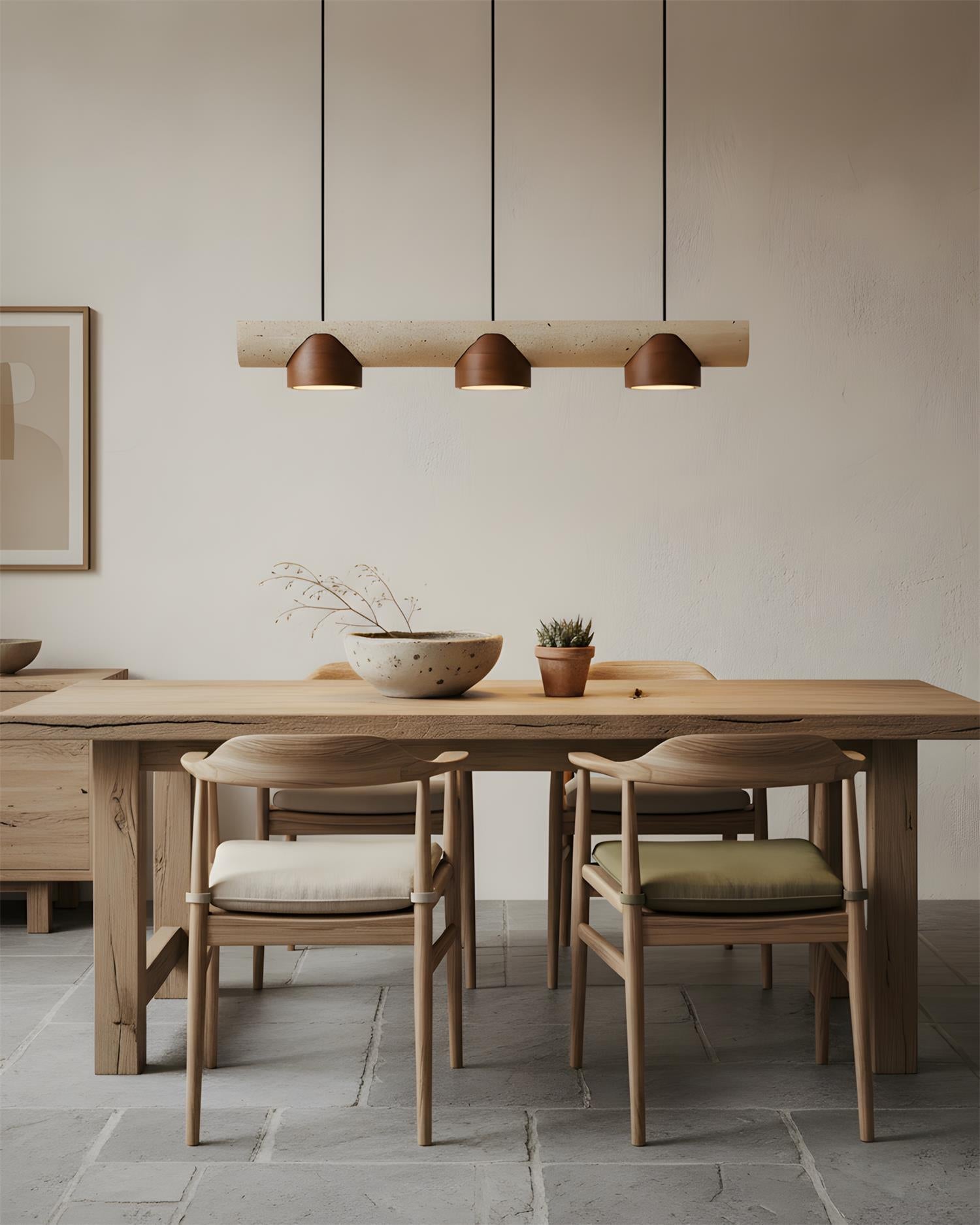 Modira Modern Wood Chandelier