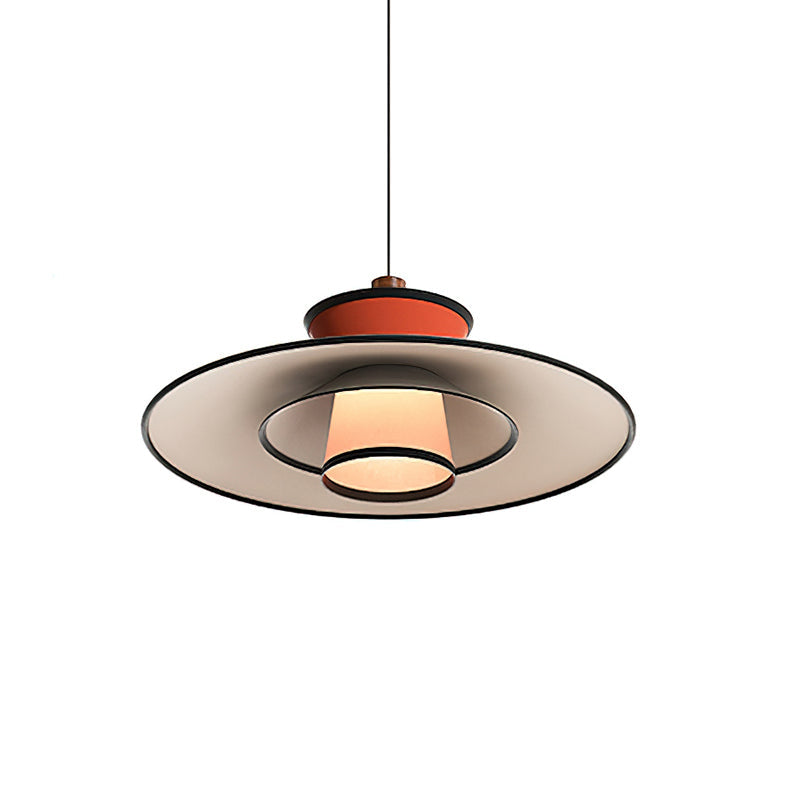Modula Oriental Fabric Pendant Light