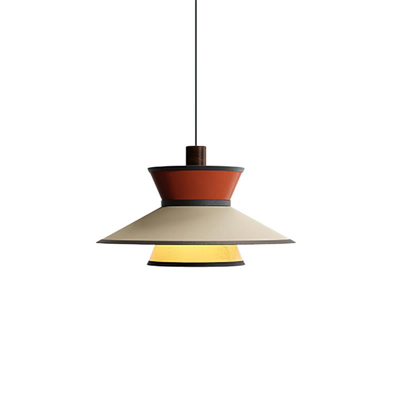Modula Oriental Fabric Pendant Light