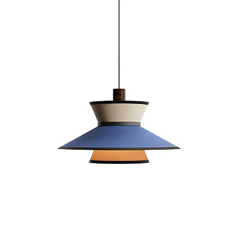 Modula Oriental Fabric Pendant Light