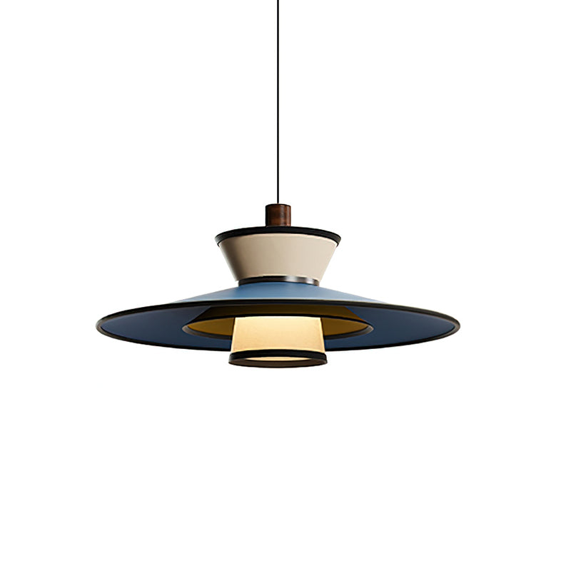 Modula Oriental Fabric Pendant Light