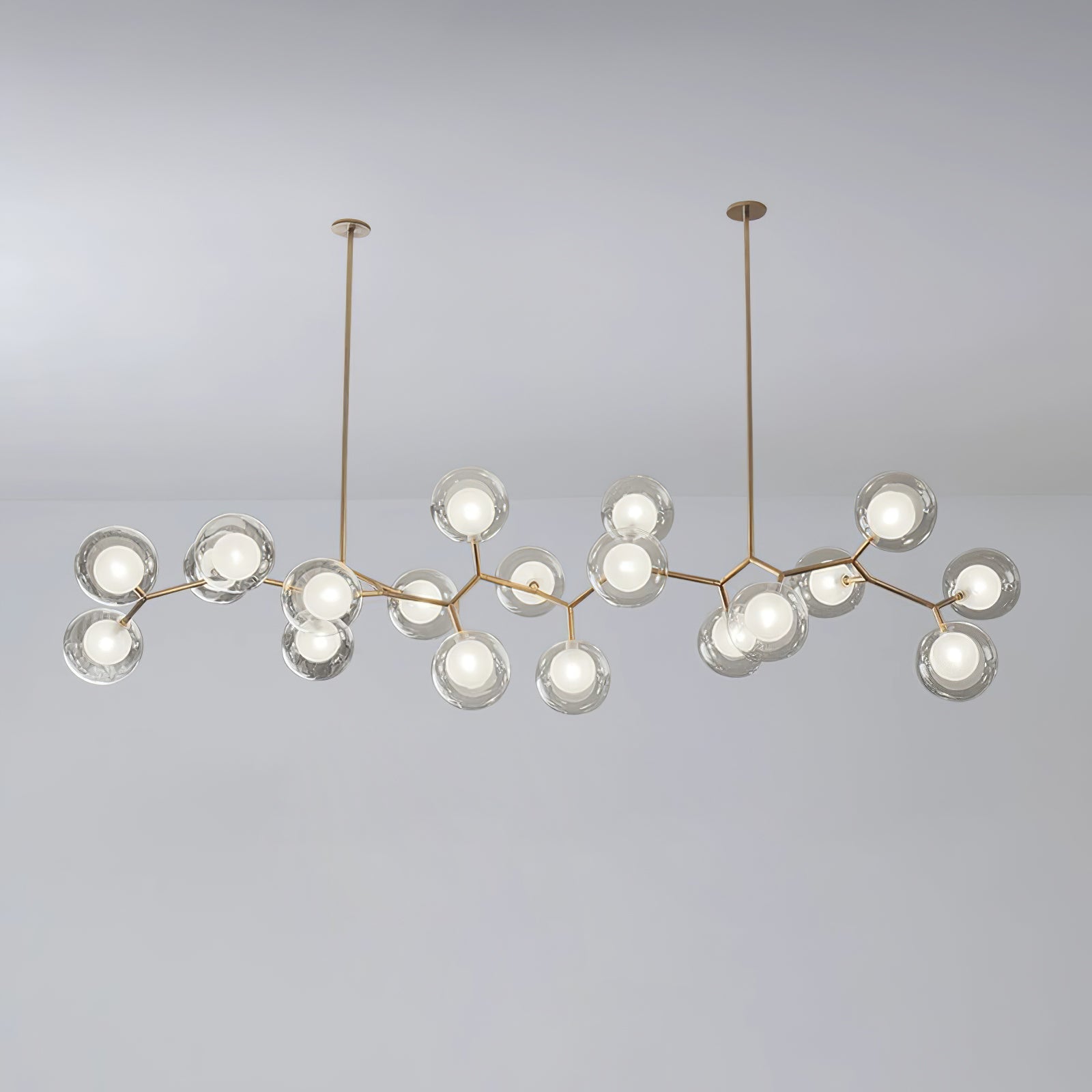 Aeliora Branch Brass Pendant Light - Blowlighting