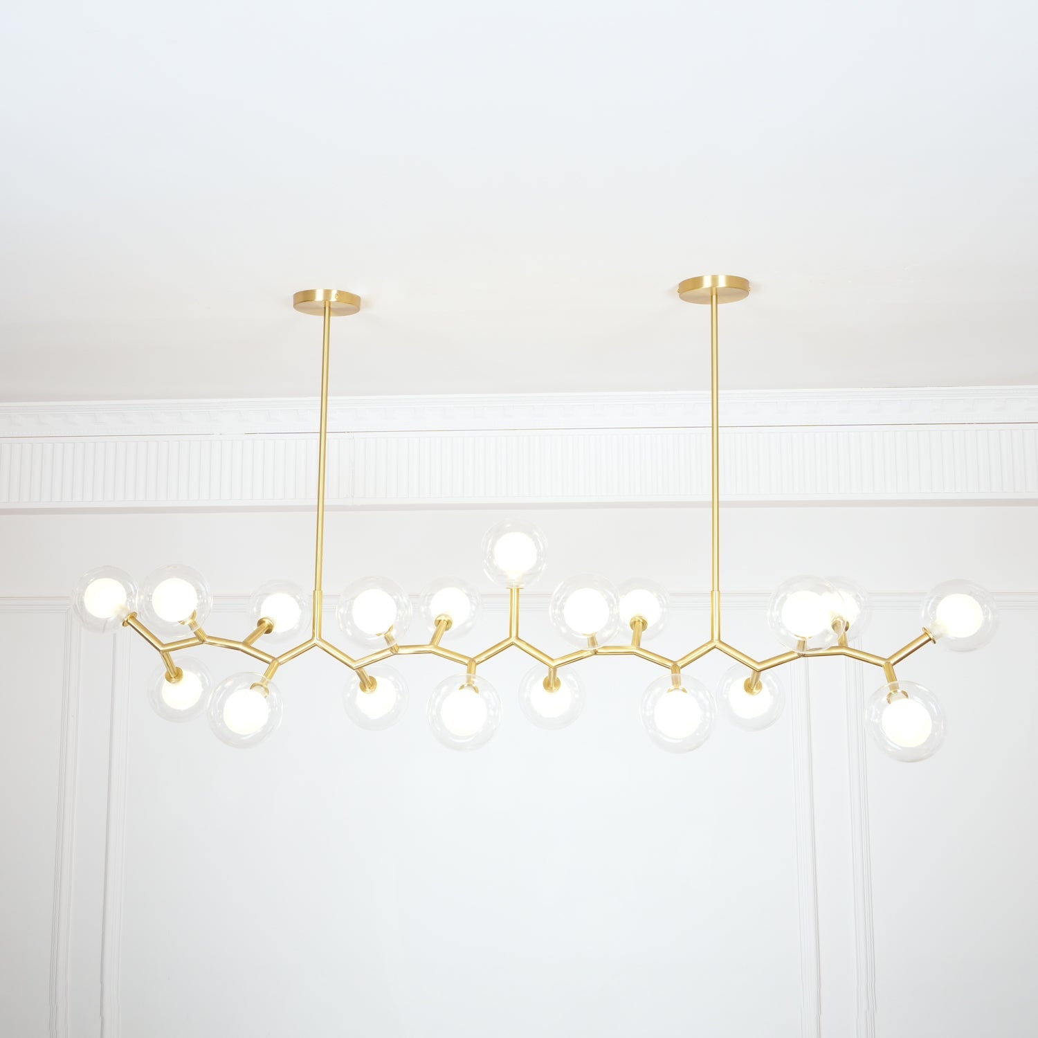 Aeliora Branch Brass Pendant Light - Blowlighting