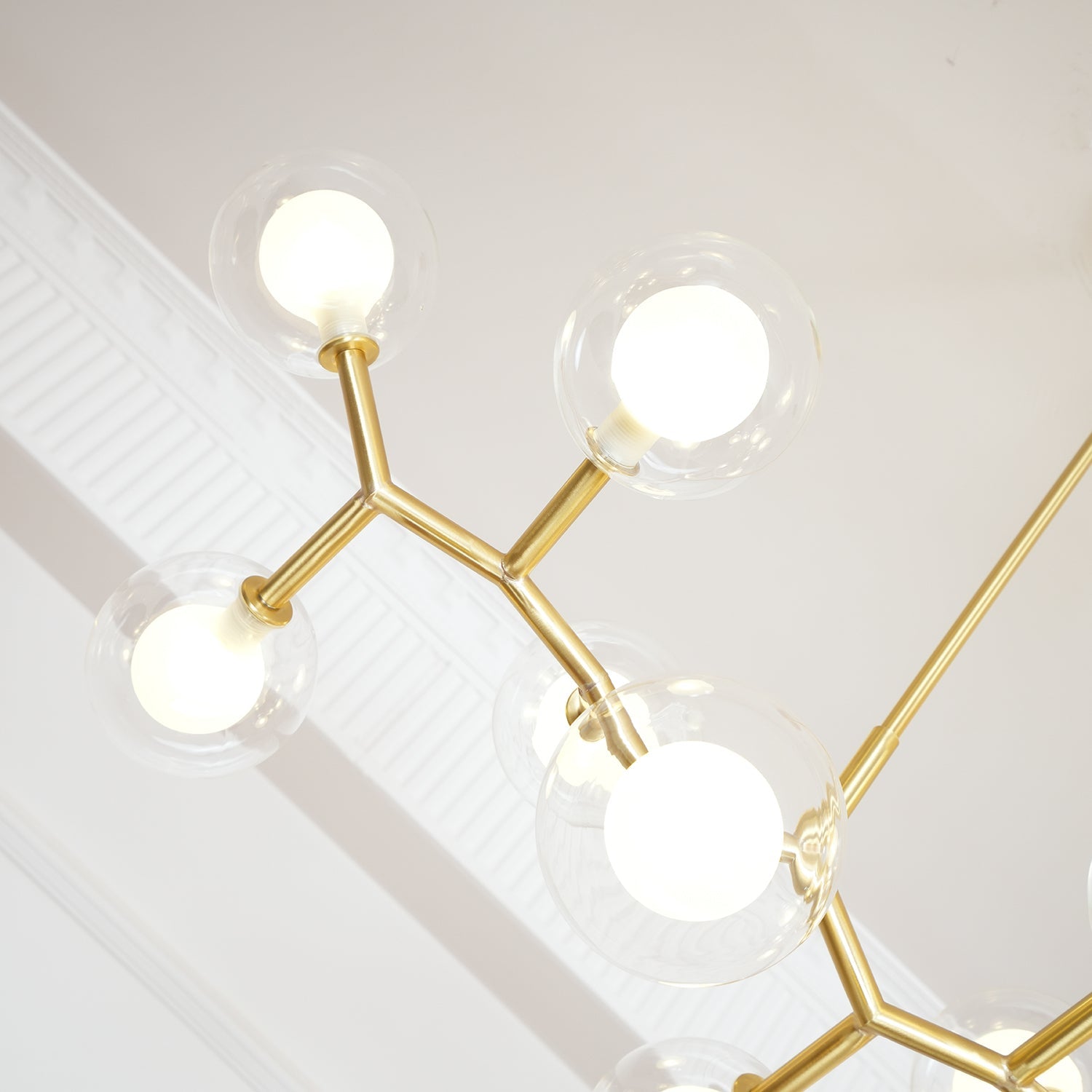 Aeliora Branch Brass Pendant Light - Blowlighting