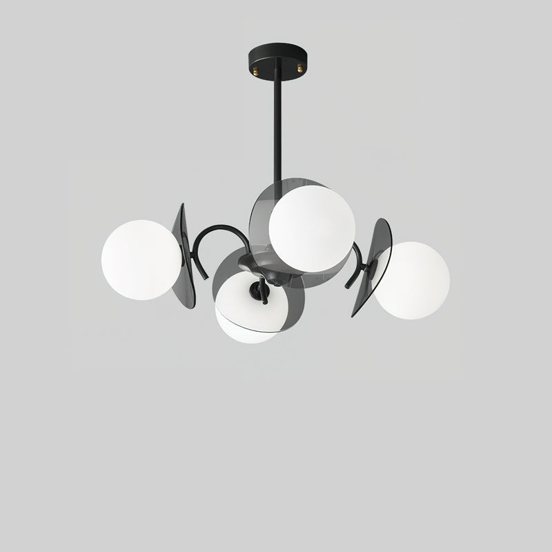 Aurora Chandelier Globe Arm Sculptural - Blowlighting