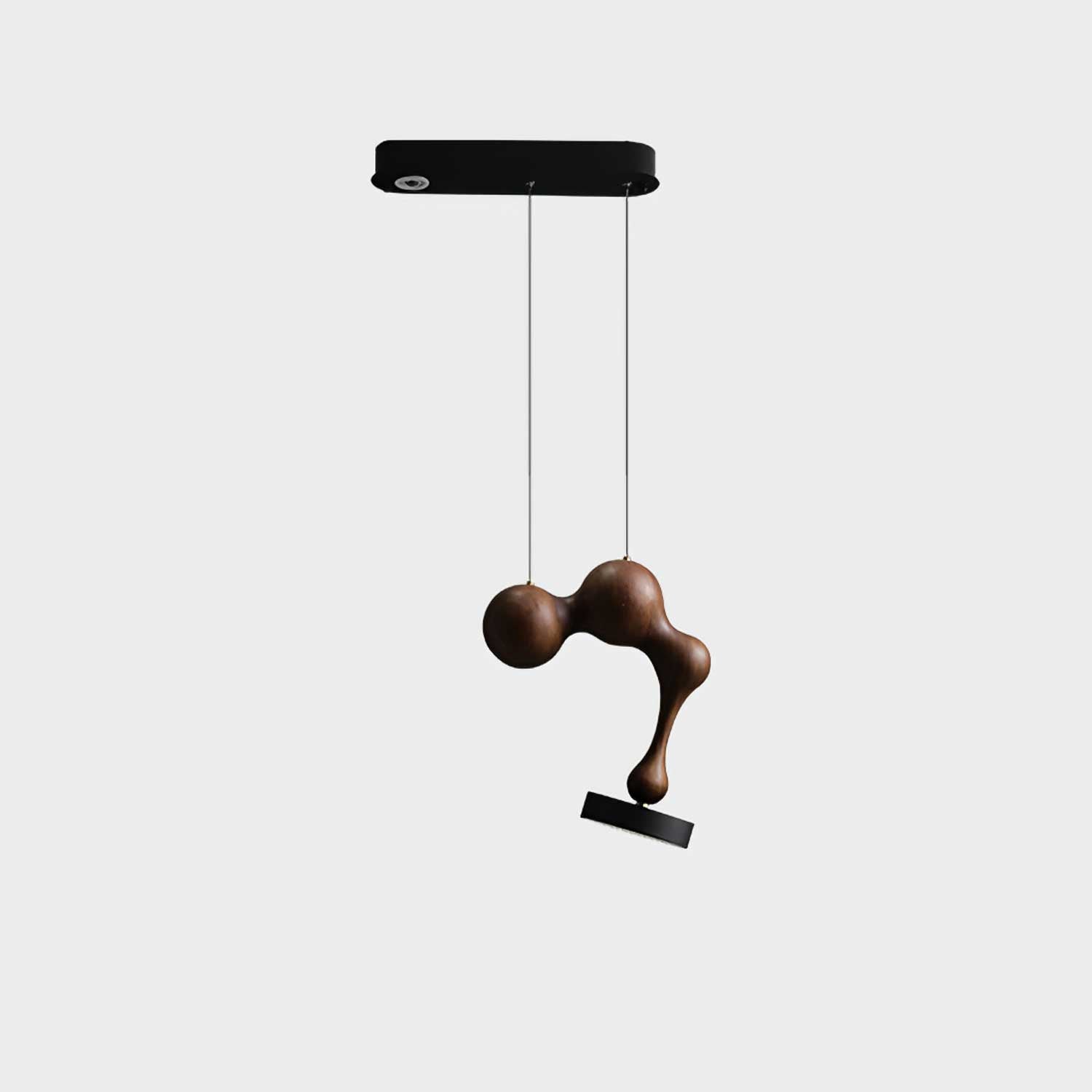 Drovia Rustic Wooden Pendant Light - Blowlighting