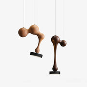 Drovia Rustic Wooden Pendant Light - Blowlighting