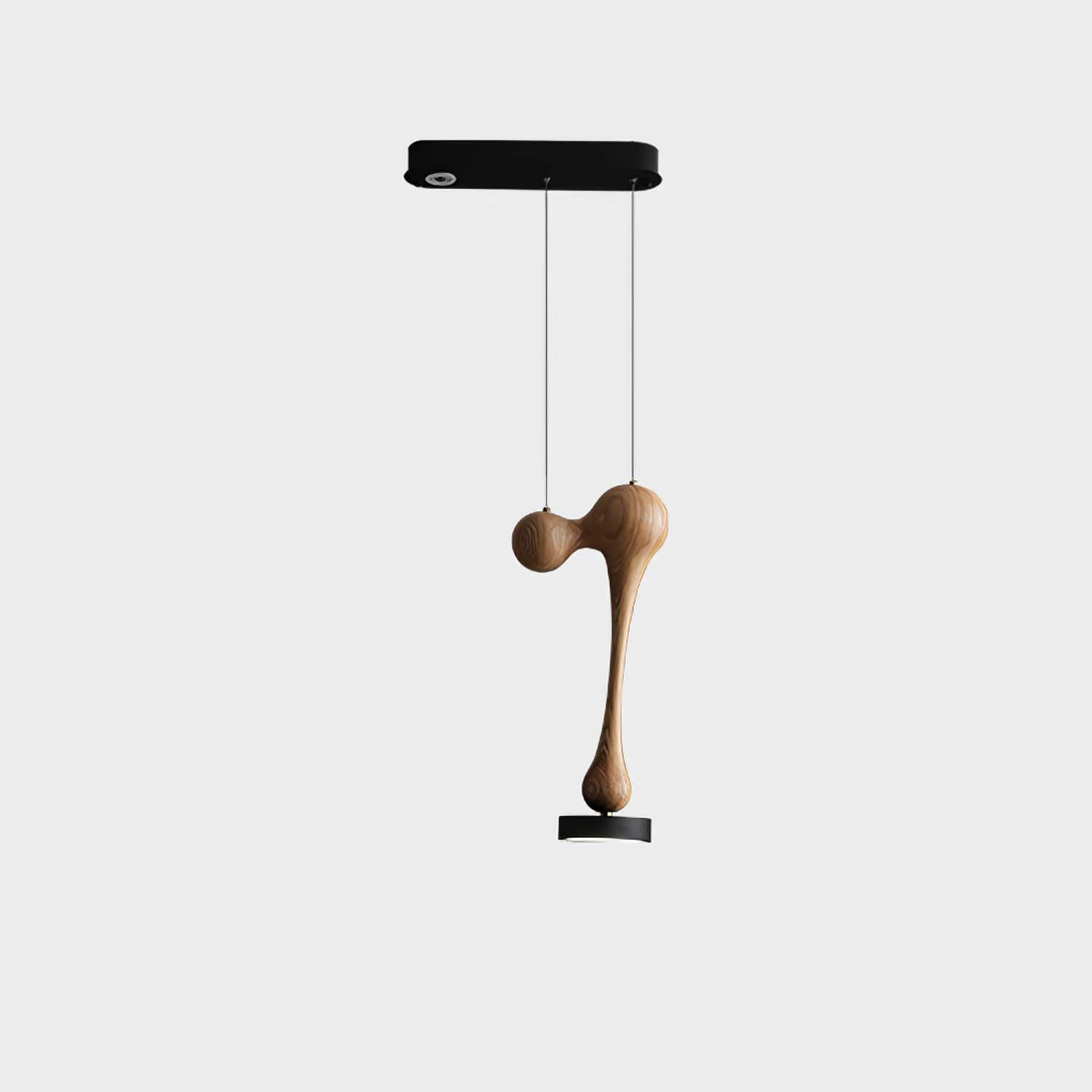 Drovia Rustic Wooden Pendant Light - Blowlighting