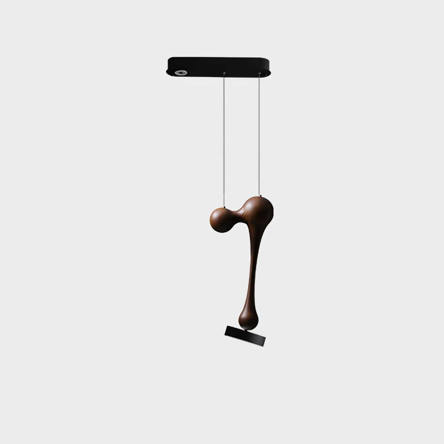 Drovia Rustic Wooden Pendant Light - Blowlighting