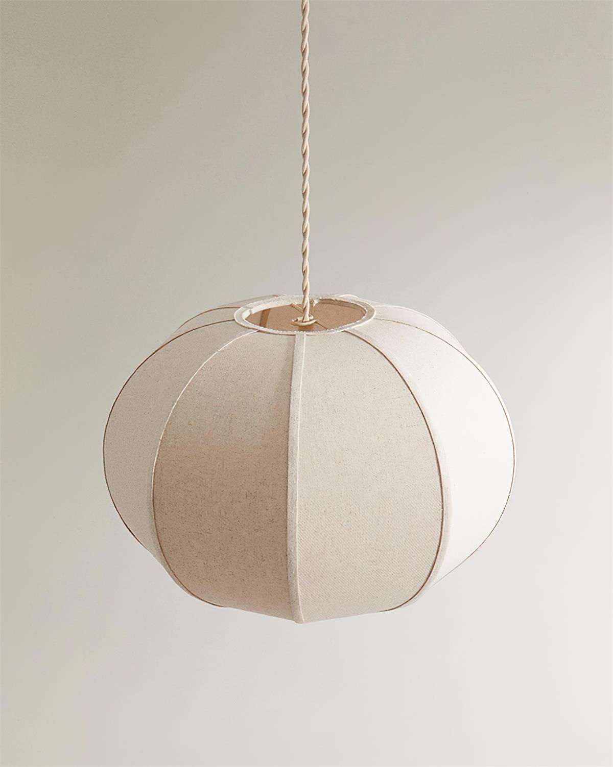 Mollis Scandinavian Fabric Pendant Light