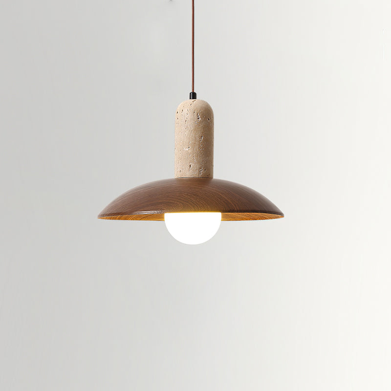 Molly Wabi-Sabi Travertine Pendant Light